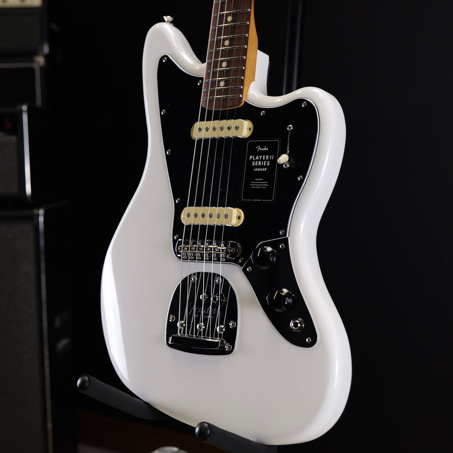 Fender Player II Jaguar Rosewood Fingerboard Polar White