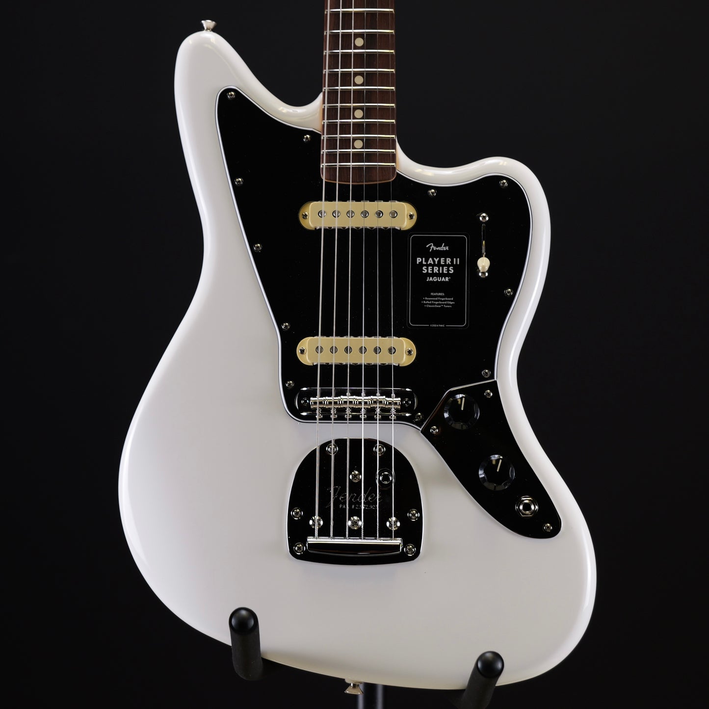 Fender Player II Jaguar Rosewood Fingerboard Polar White