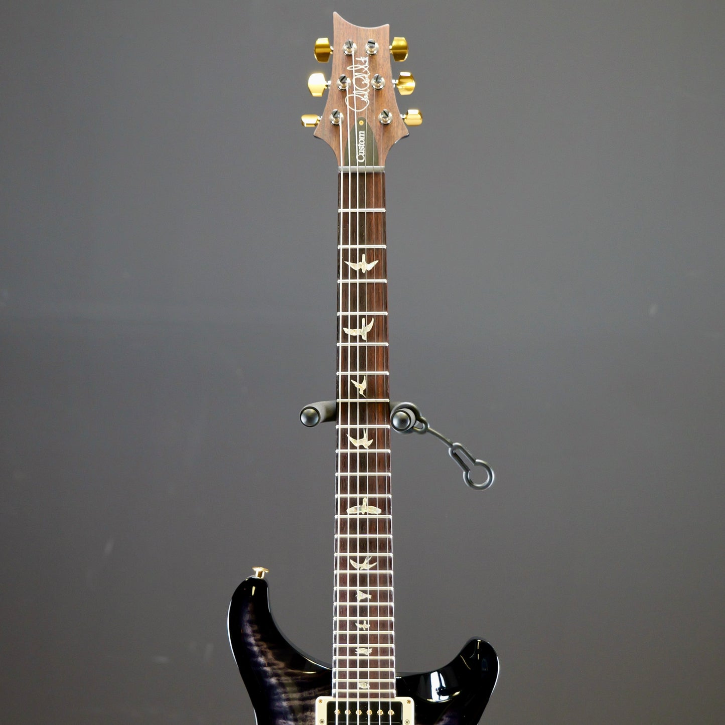 2022 PRS Custom 24 10 Top Charcoal Burst