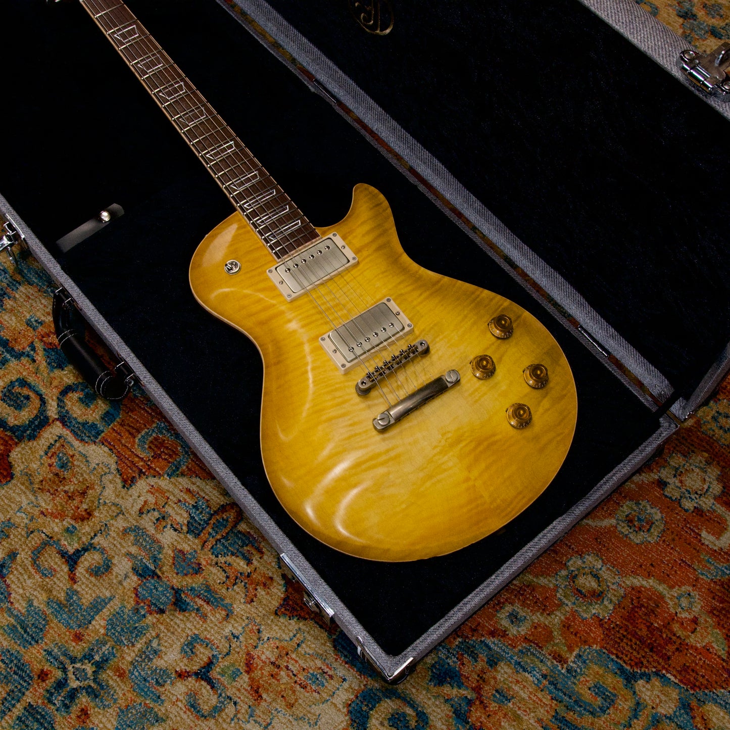 Patrick James Eggle Macon Carve Top Lemon Burst