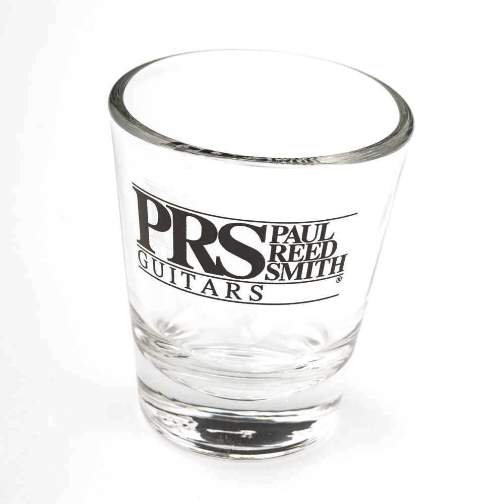 PRS Block Logo Shot Glass