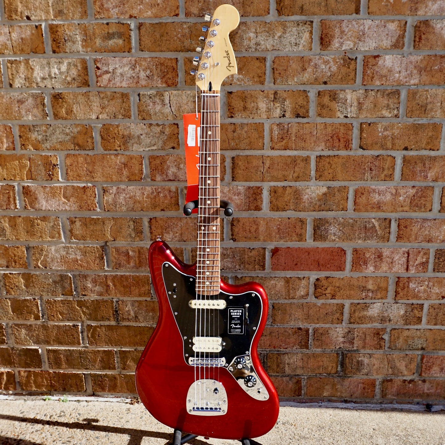 Fender Player Jaguar Pau Ferro Fingerboard Candy Apple Red