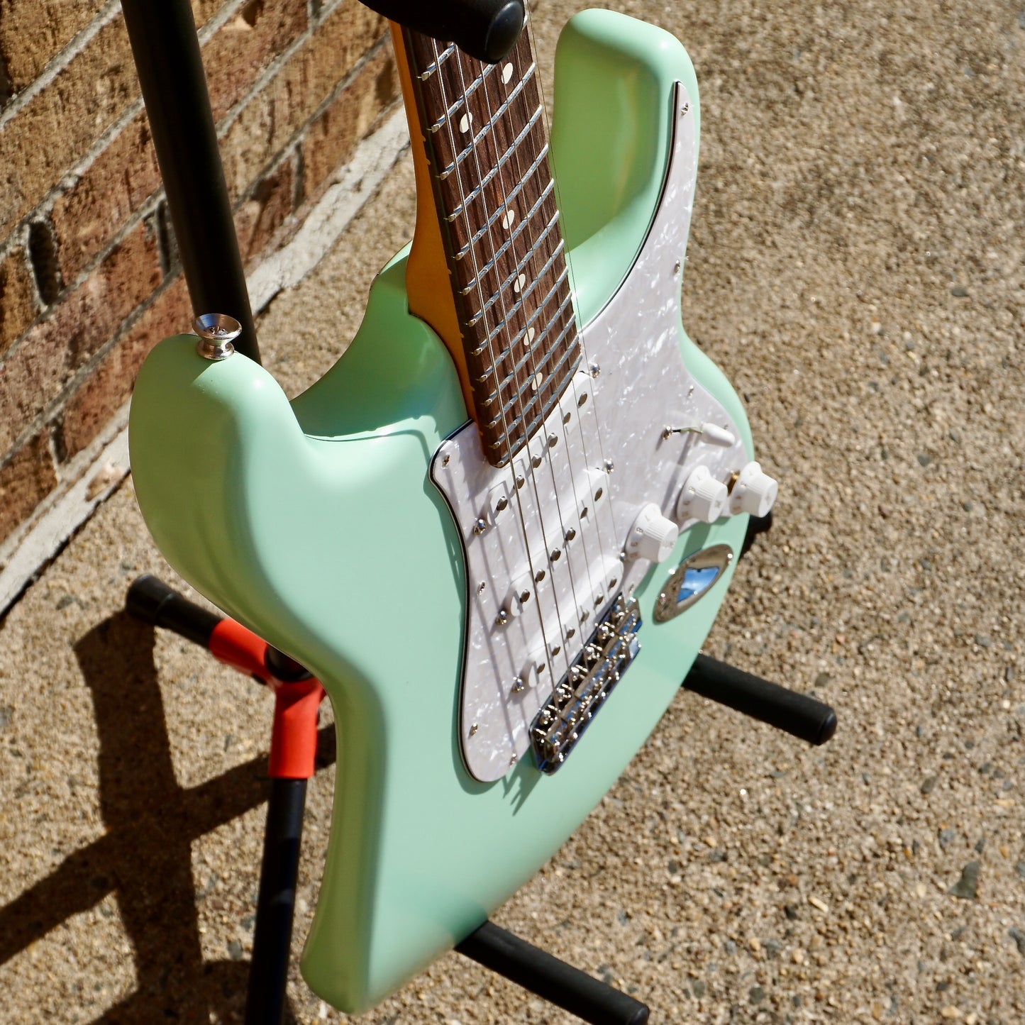 Fender Limited Edition Cory Wong Stratocaster Rosewood Fingerboard Surf Green