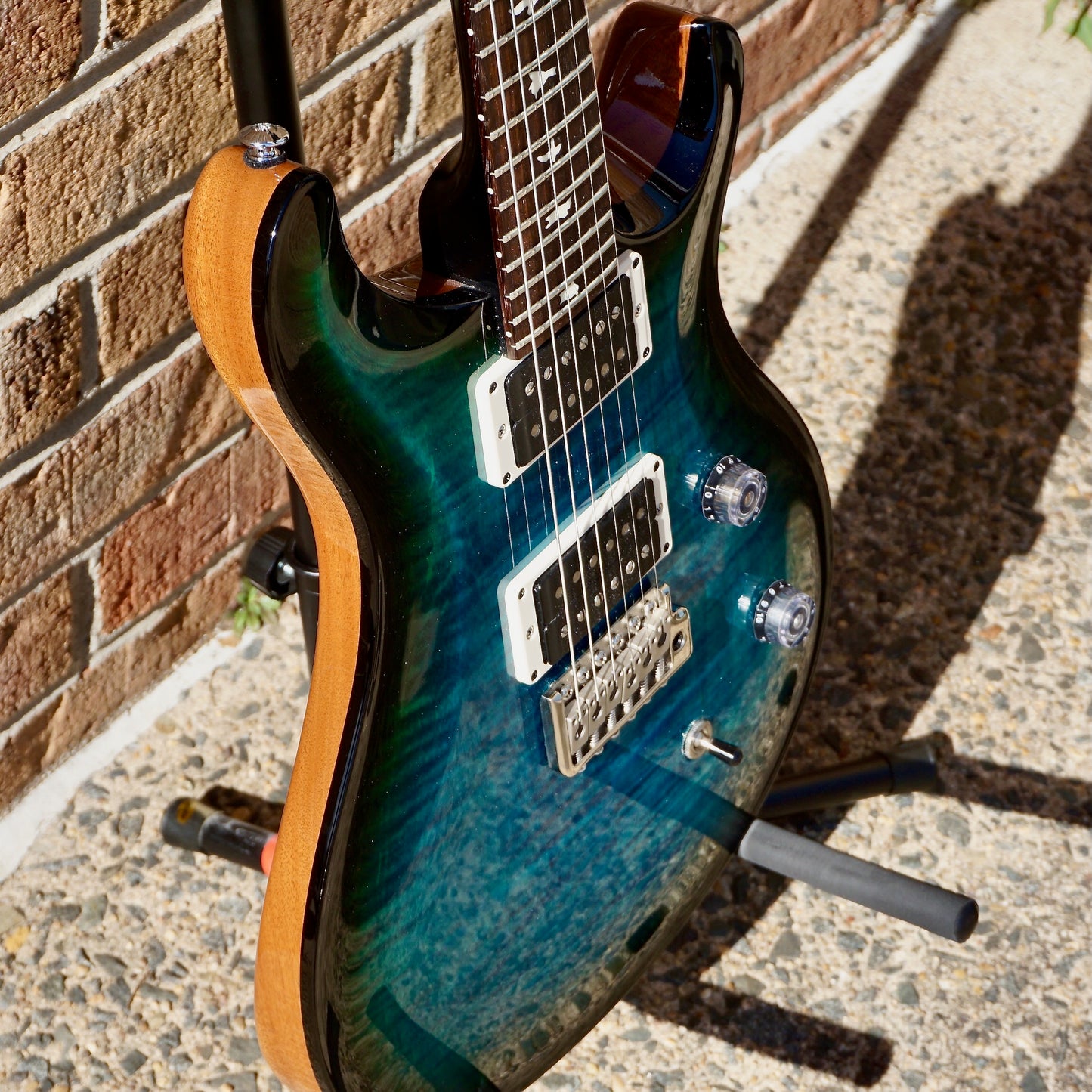 PRS CE Custom Color Cobalt Burst w/Black Satin Neck