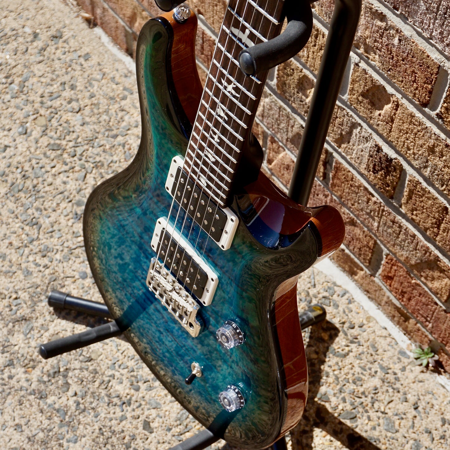 PRS CE Custom Color Cobalt Burst w/Black Satin Neck