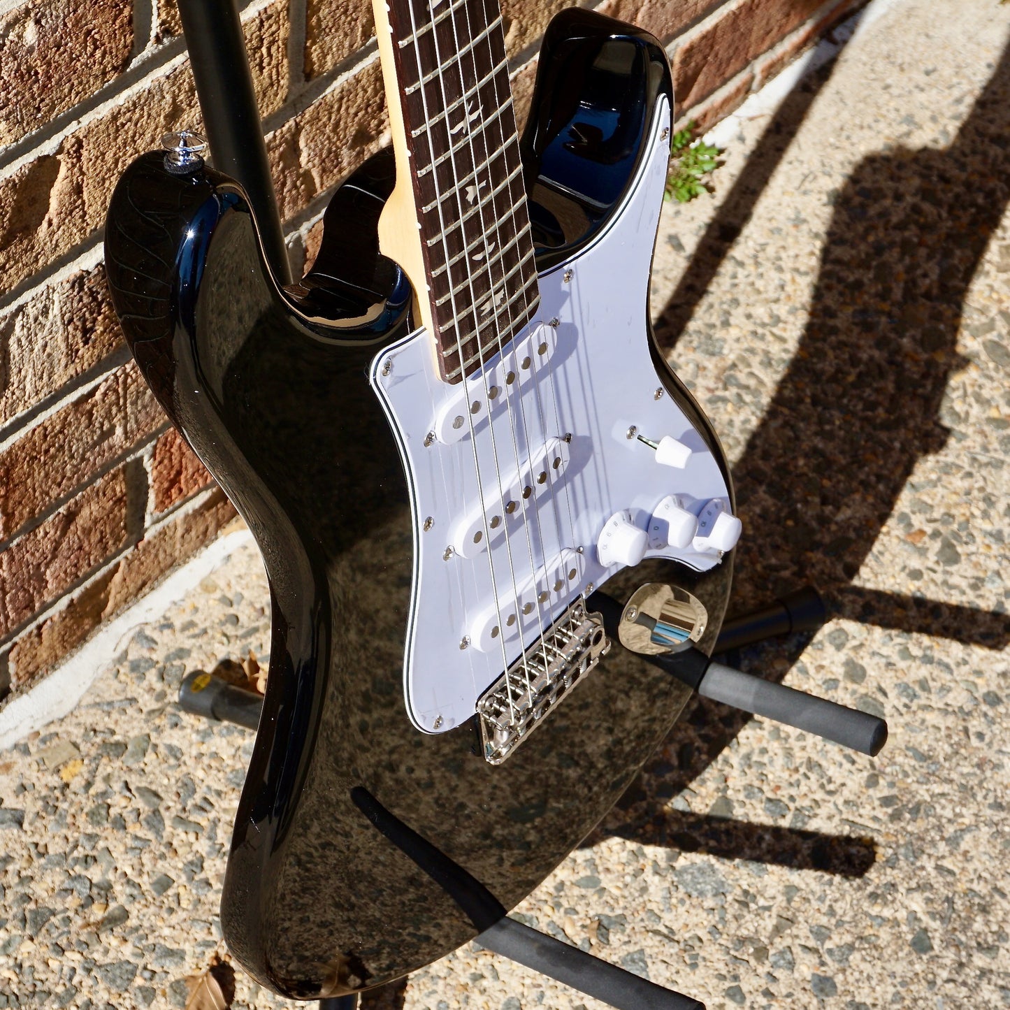 PRS SE Silver Sky Rosewood Piano Black