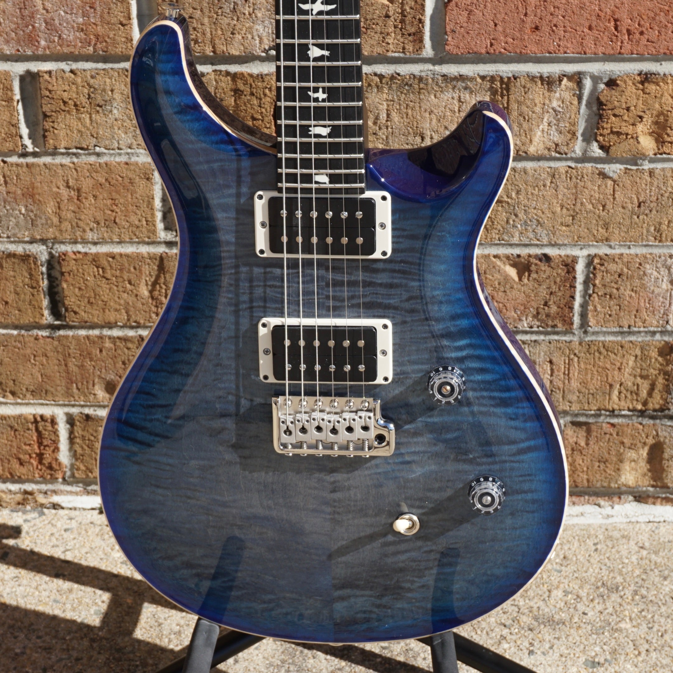 PRS CE-24 - Faded Gray Black Blue Burst – Matt's Guitars