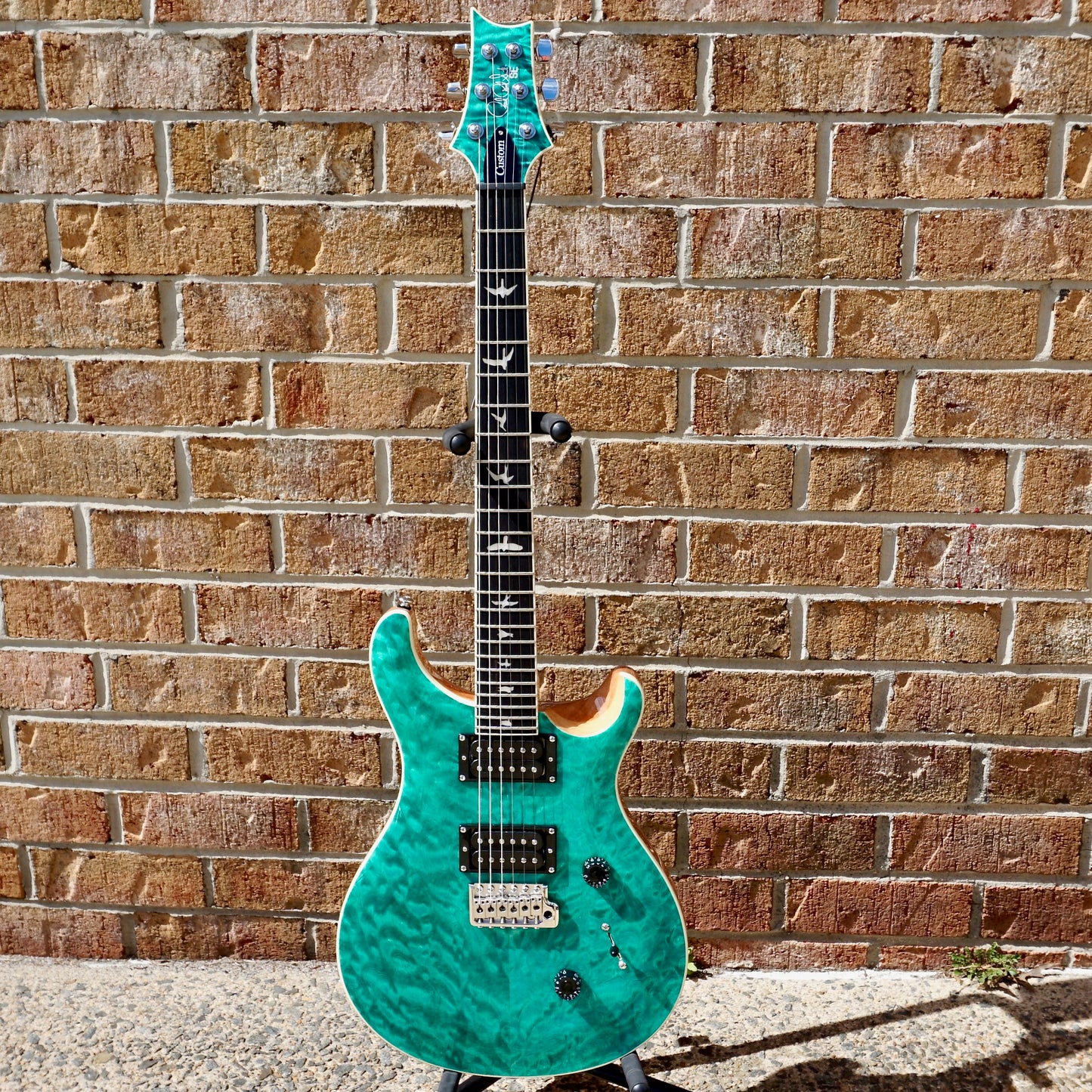 PRS SE Custom 24 Quilt Turquoise