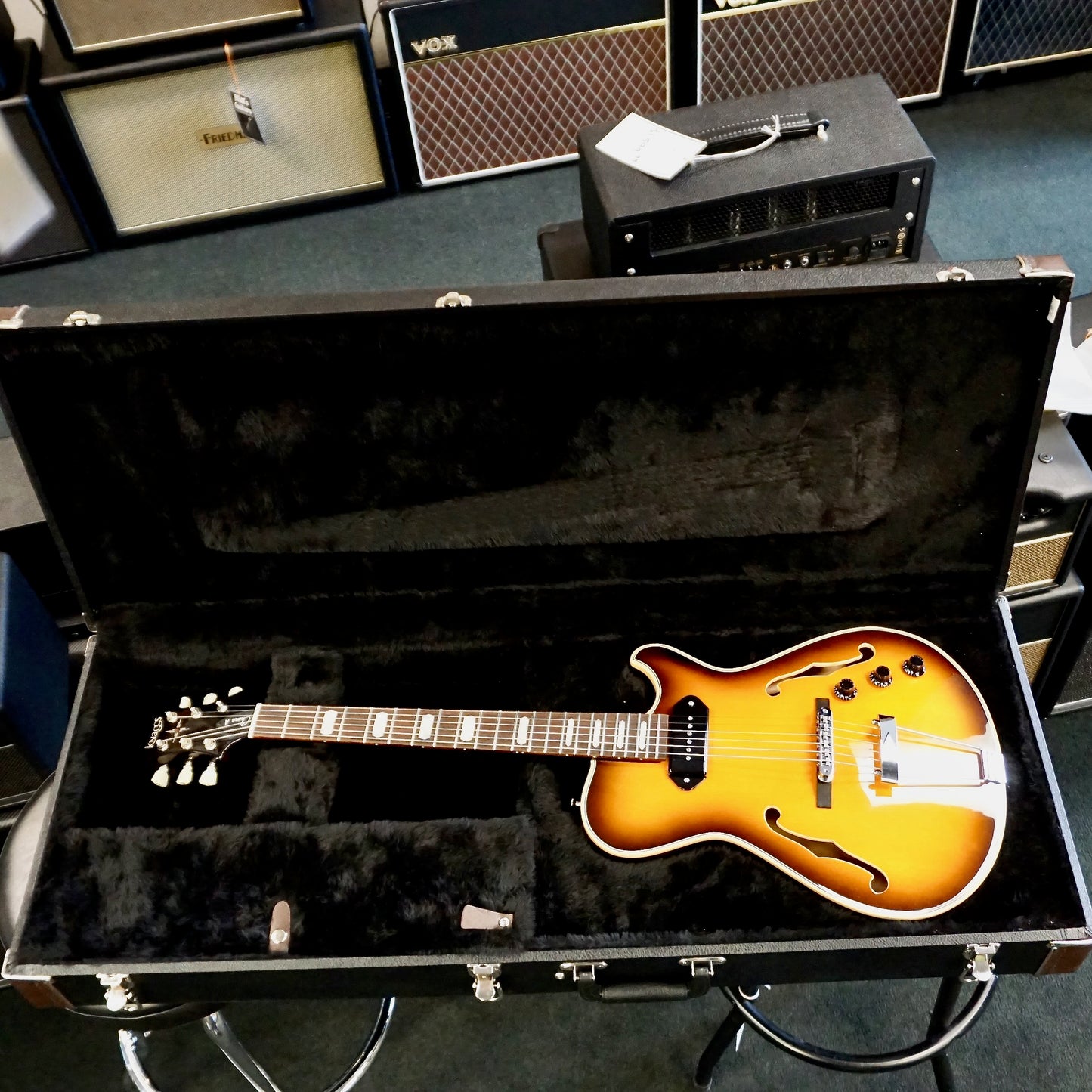 Knaggs Chena A Burnt Orange Burst