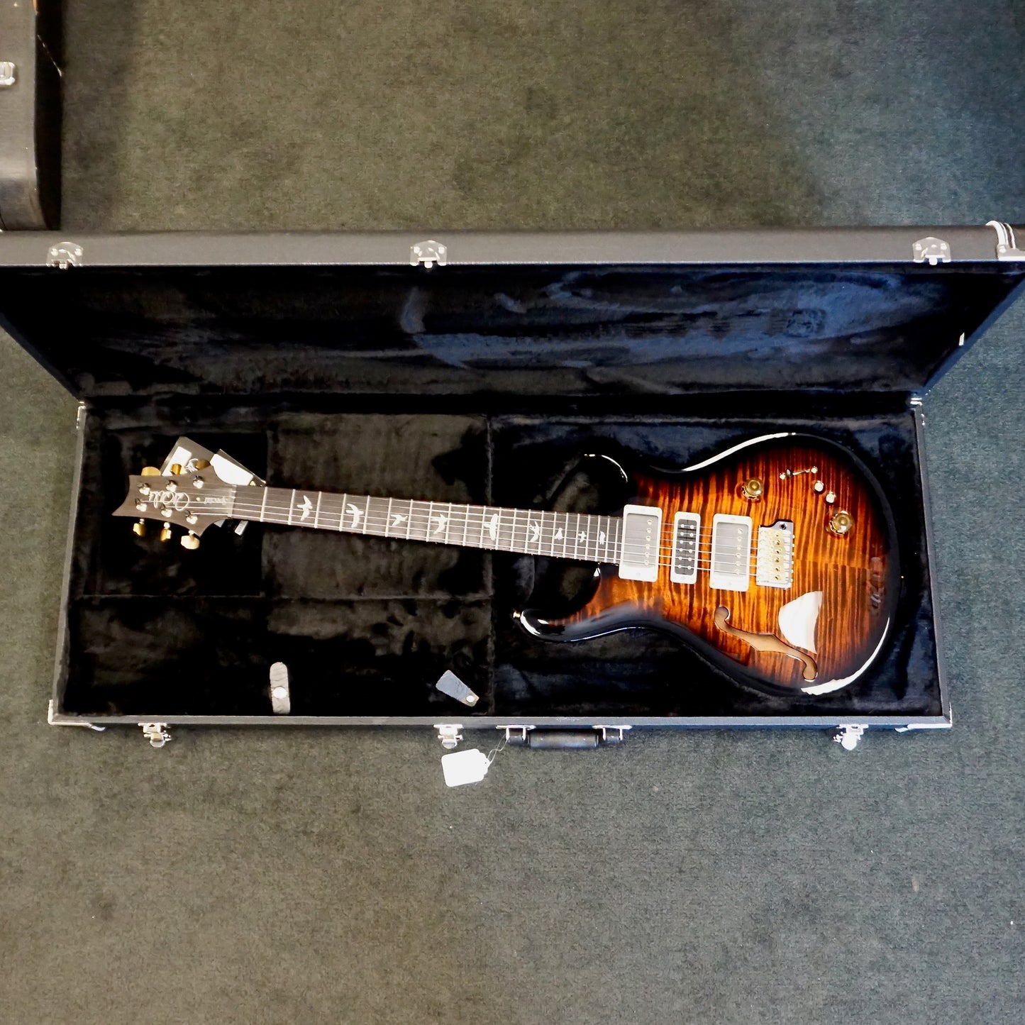 PRS Special Semi-hollow 10 Top Black Gold w/ Black Wrap Burst