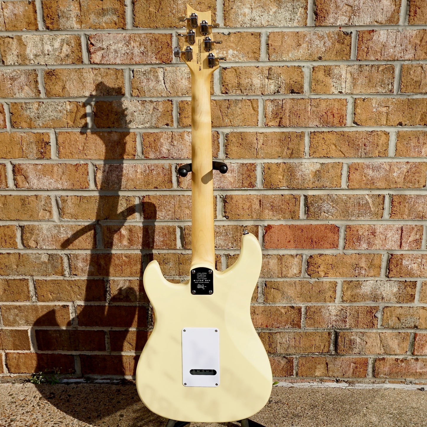 PRS SE Silver Sky Moon White with Seymour Duncan Hot Rails