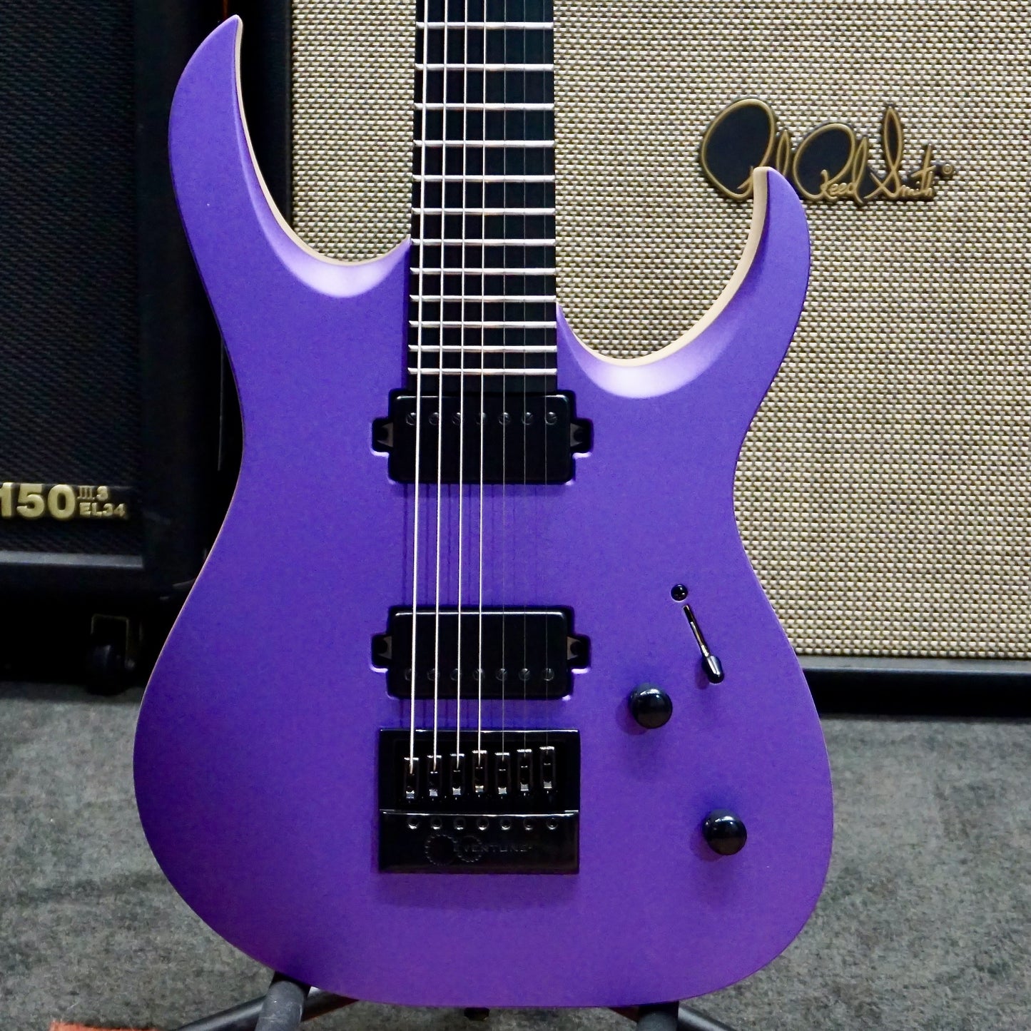 Mayones Duvell RPi 7 String Memberberry metallic