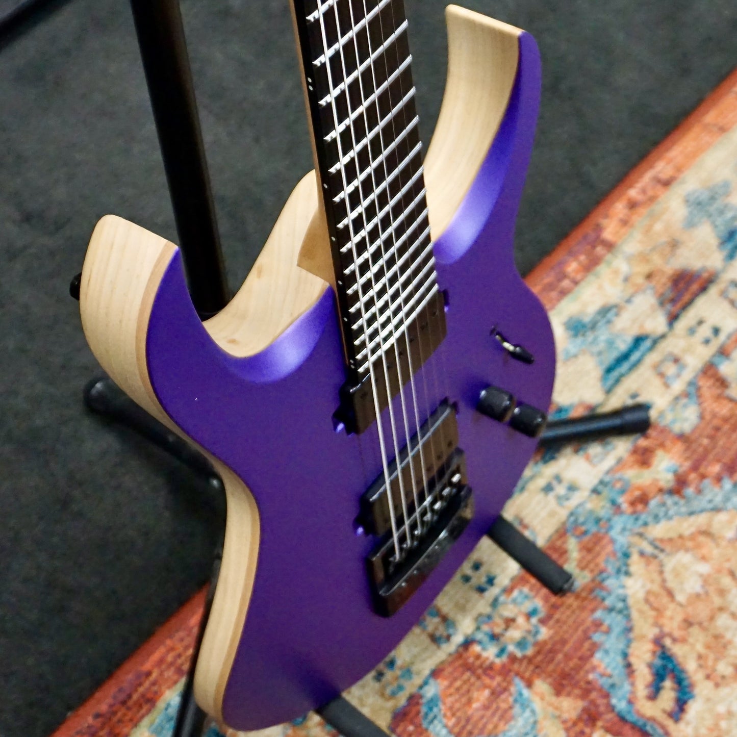 Mayones Duvell RPi 7 String Memberberry metallic