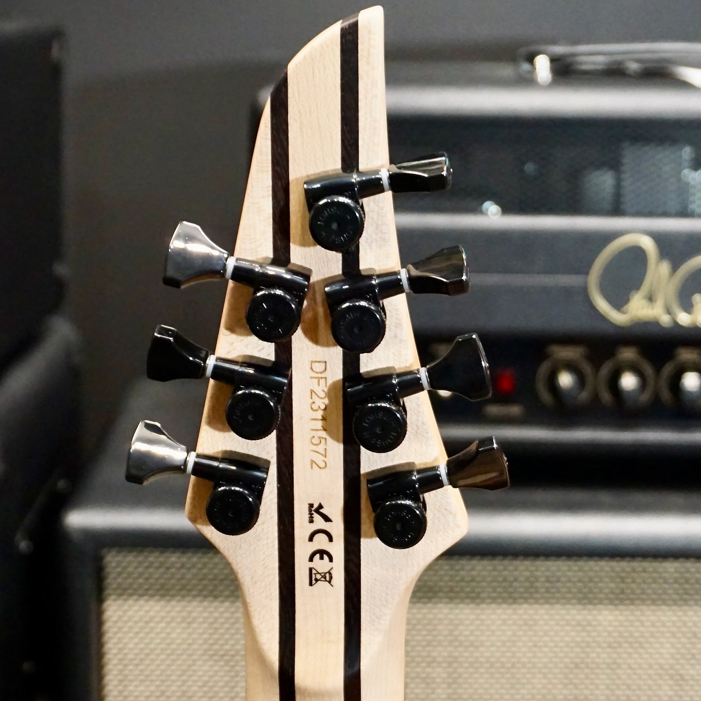 Mayones Duvell RPi 7 String Memberberry metallic