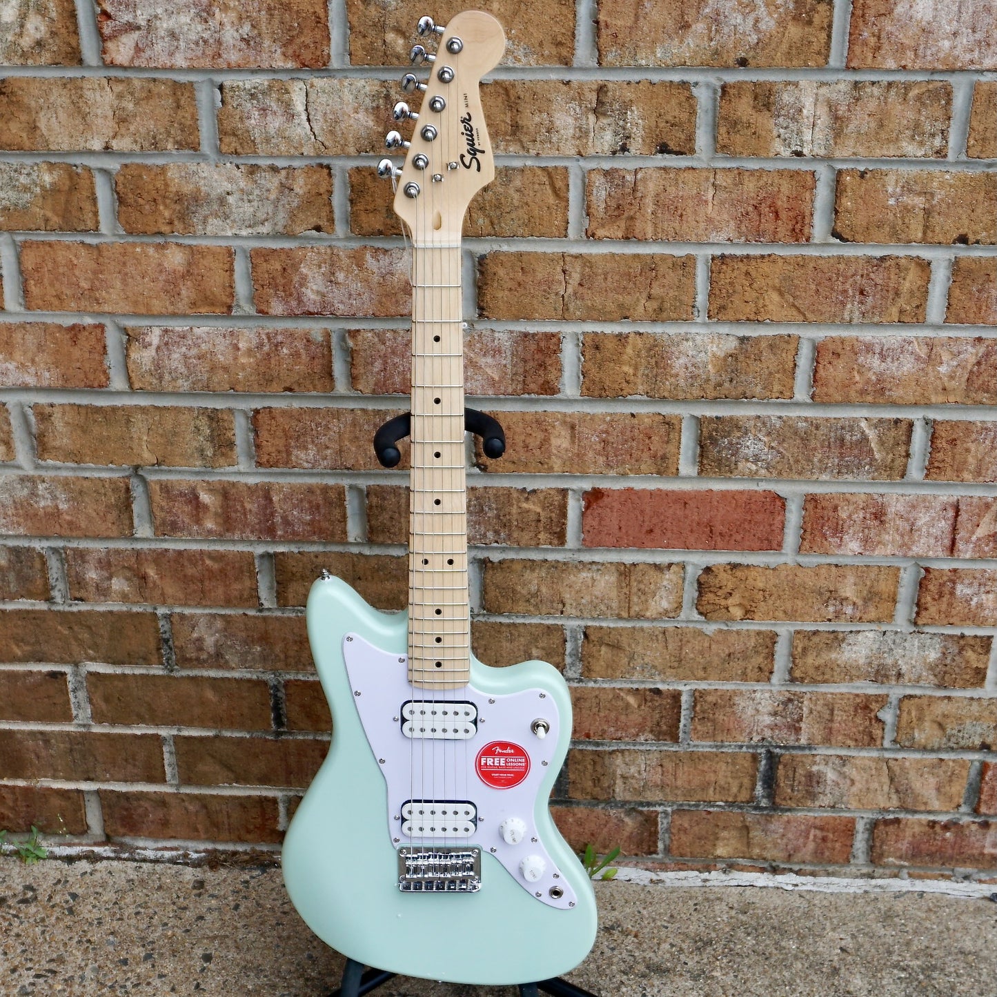 Fender Squier Mini Jazzmaster HH Maple Fingerboard Surf Green