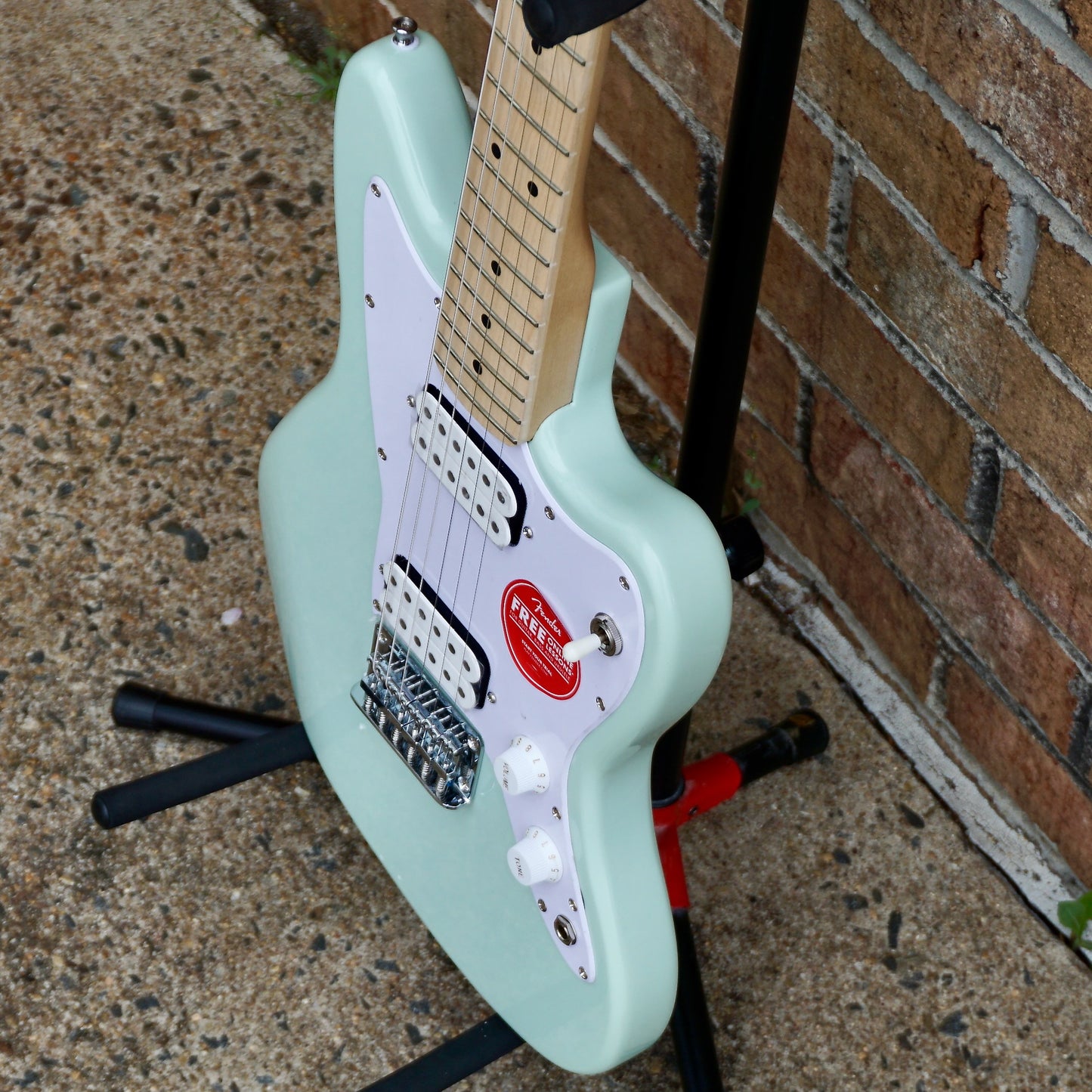 Fender Squier Mini Jazzmaster HH Maple Fingerboard Surf Green