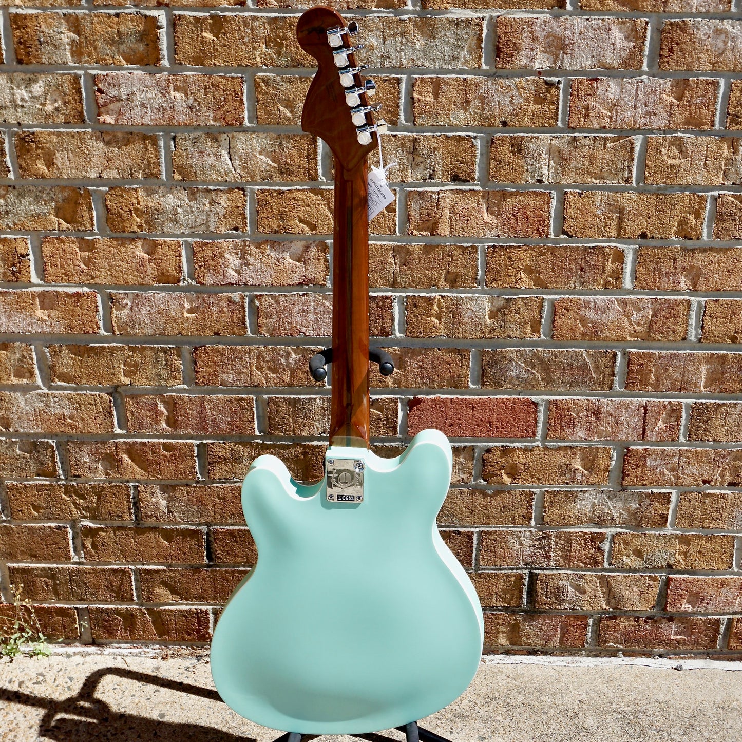 Fender Tom DeLonge Starcaster Rosewood Fingerboard Chrome Hardware Satin Surf Green