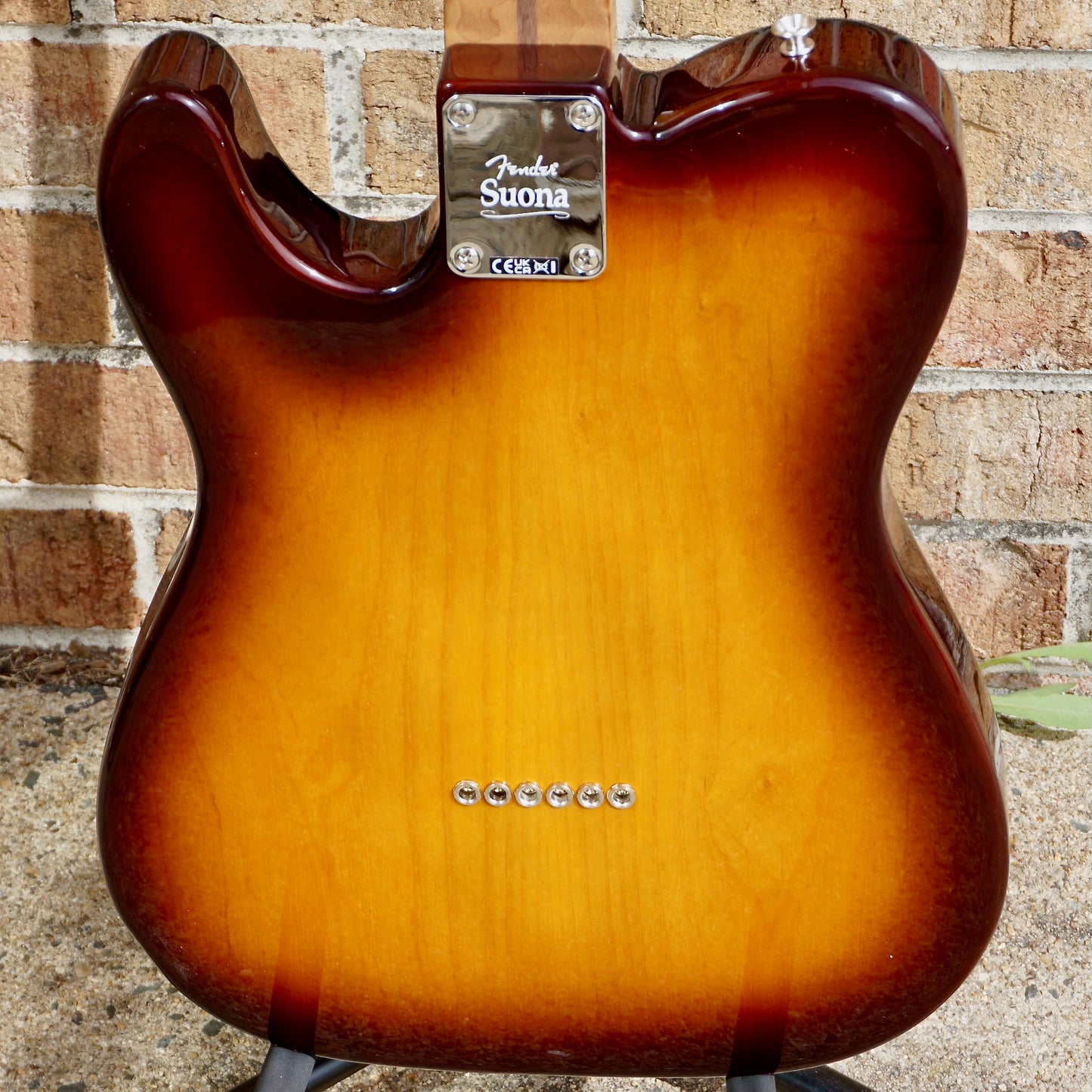 Fender Limited Edition Suona Telecaster Thinline Ebony Fingerboard Violin Burst
