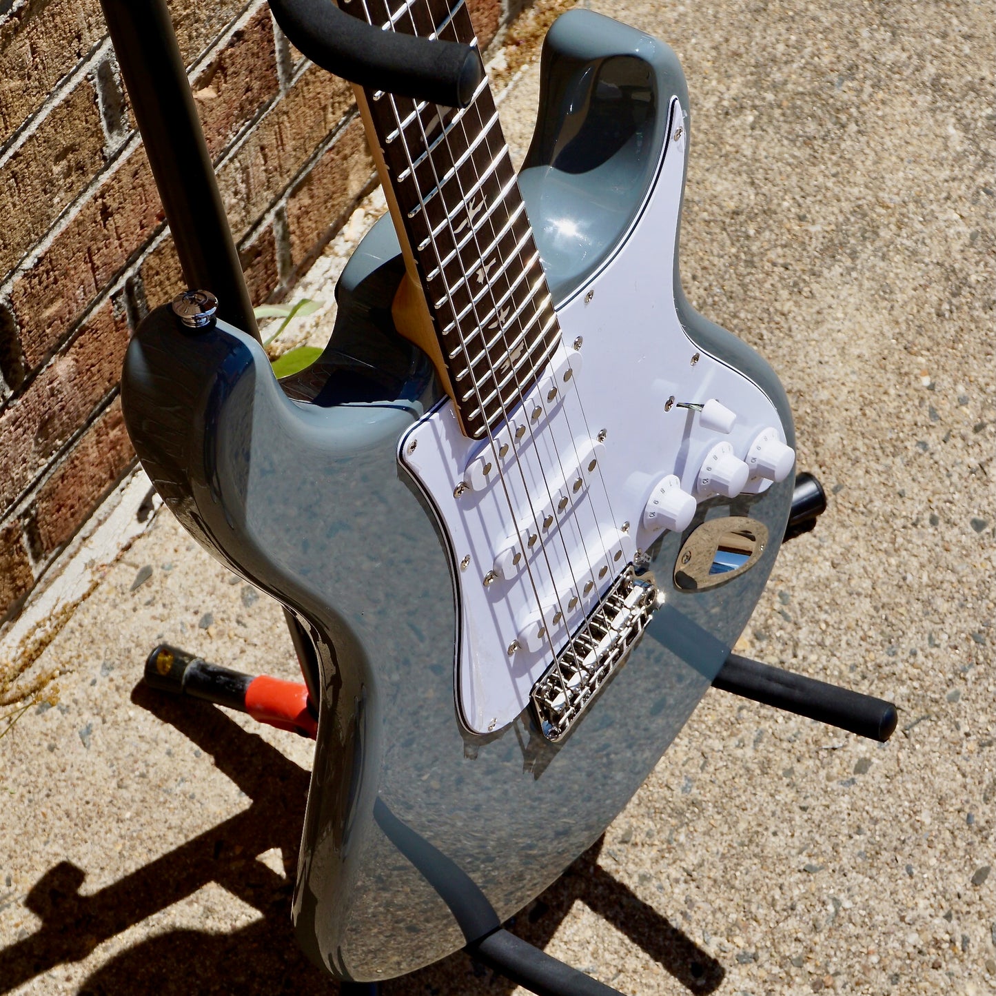 PRS SE Silver Sky Rosewood Storm Gray