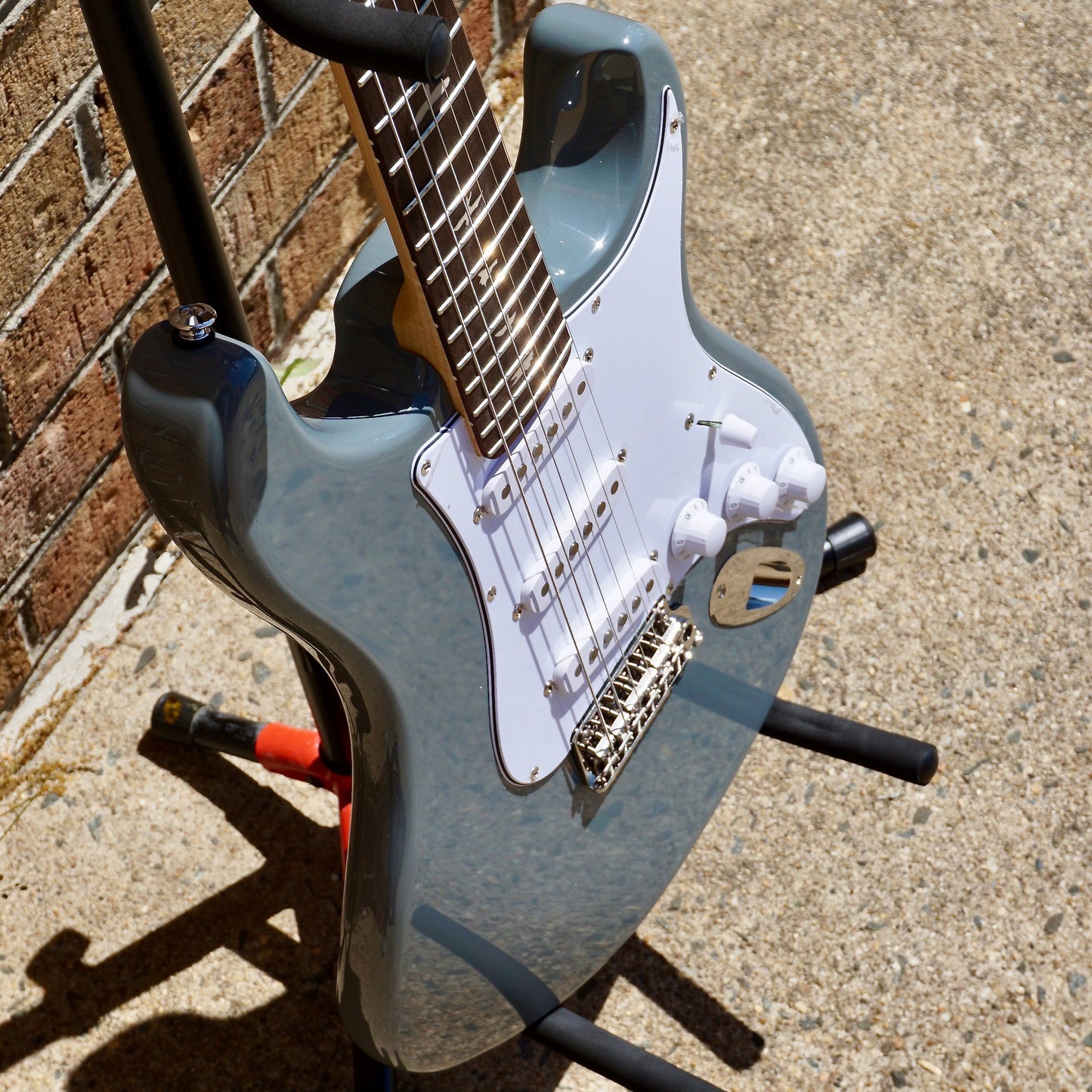 PRS SE Silver Sky Rosewood Storm Gray
