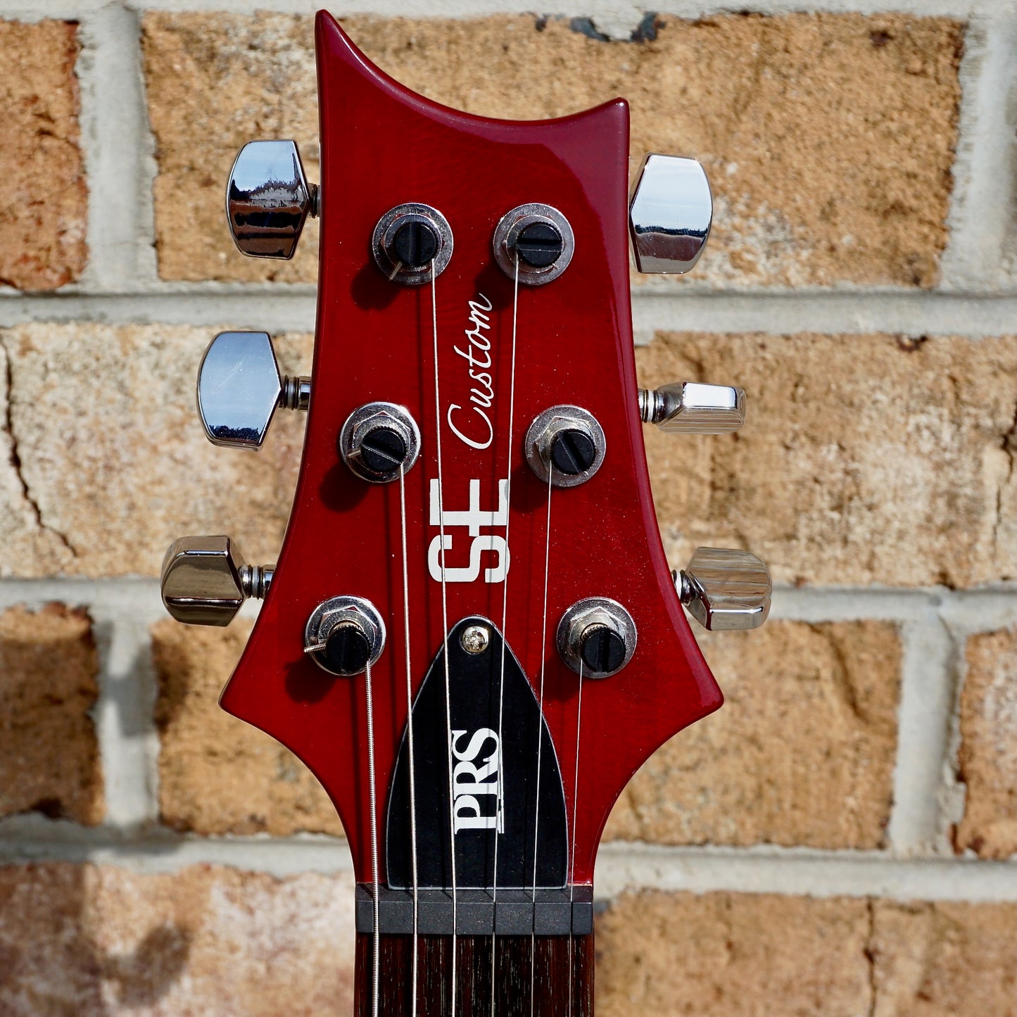 PRS SE Custom 24 Quilt Dark Cherry w/ Locking Tuners