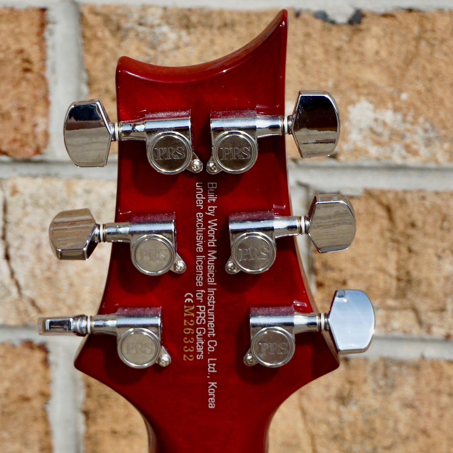 PRS SE Custom 24 Quilt Dark Cherry w/ Locking Tuners