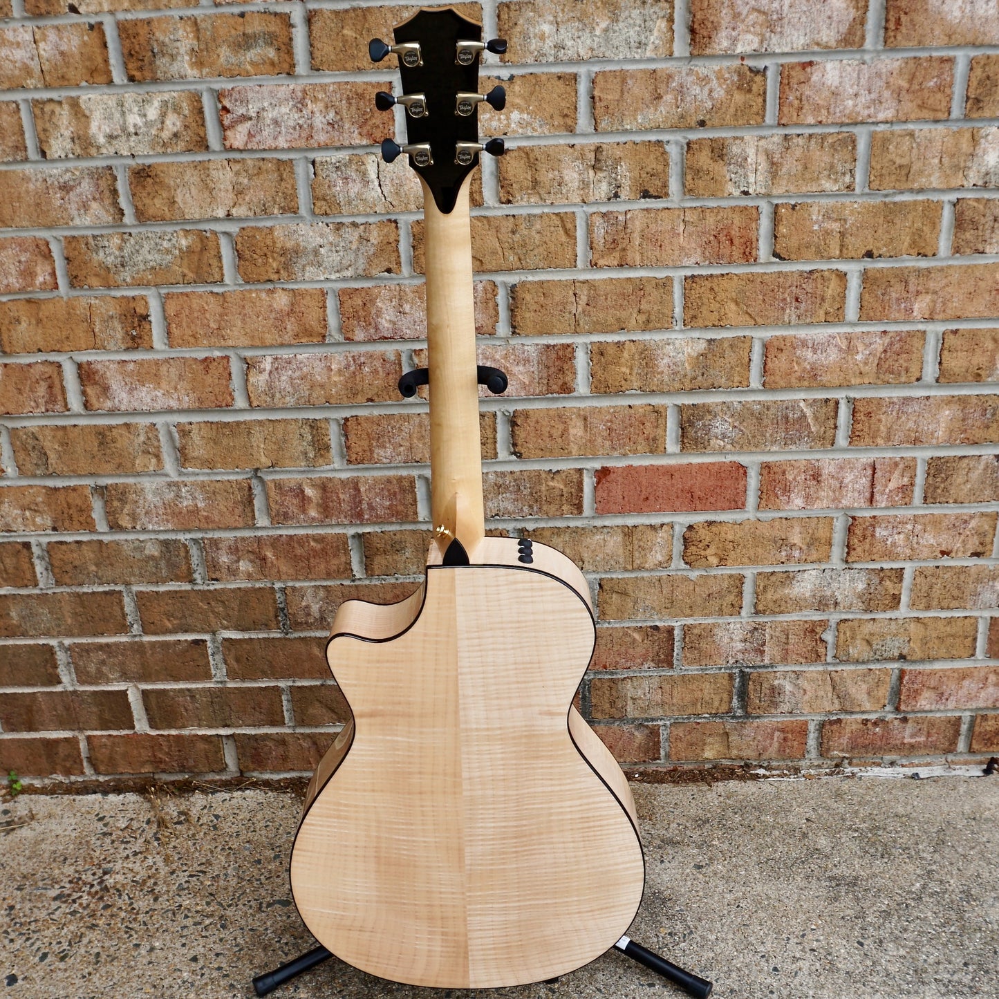 Taylor Custom #7 NAMM Show B4007 - Grand Concert, Lutz Spruce/Flamed Maple