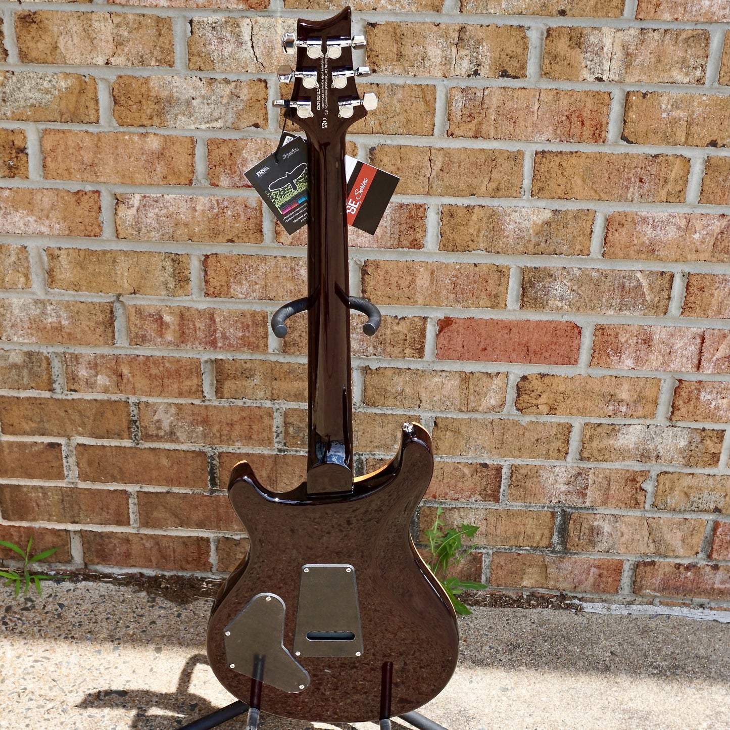 PRS SE DGT McCarty Tobacco Sunburst