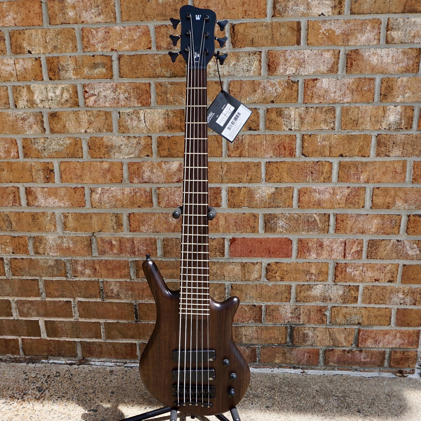 Warwick Pro Series Thumb BO-6 StringNirvana Black Transparent Satin, Black Hardware