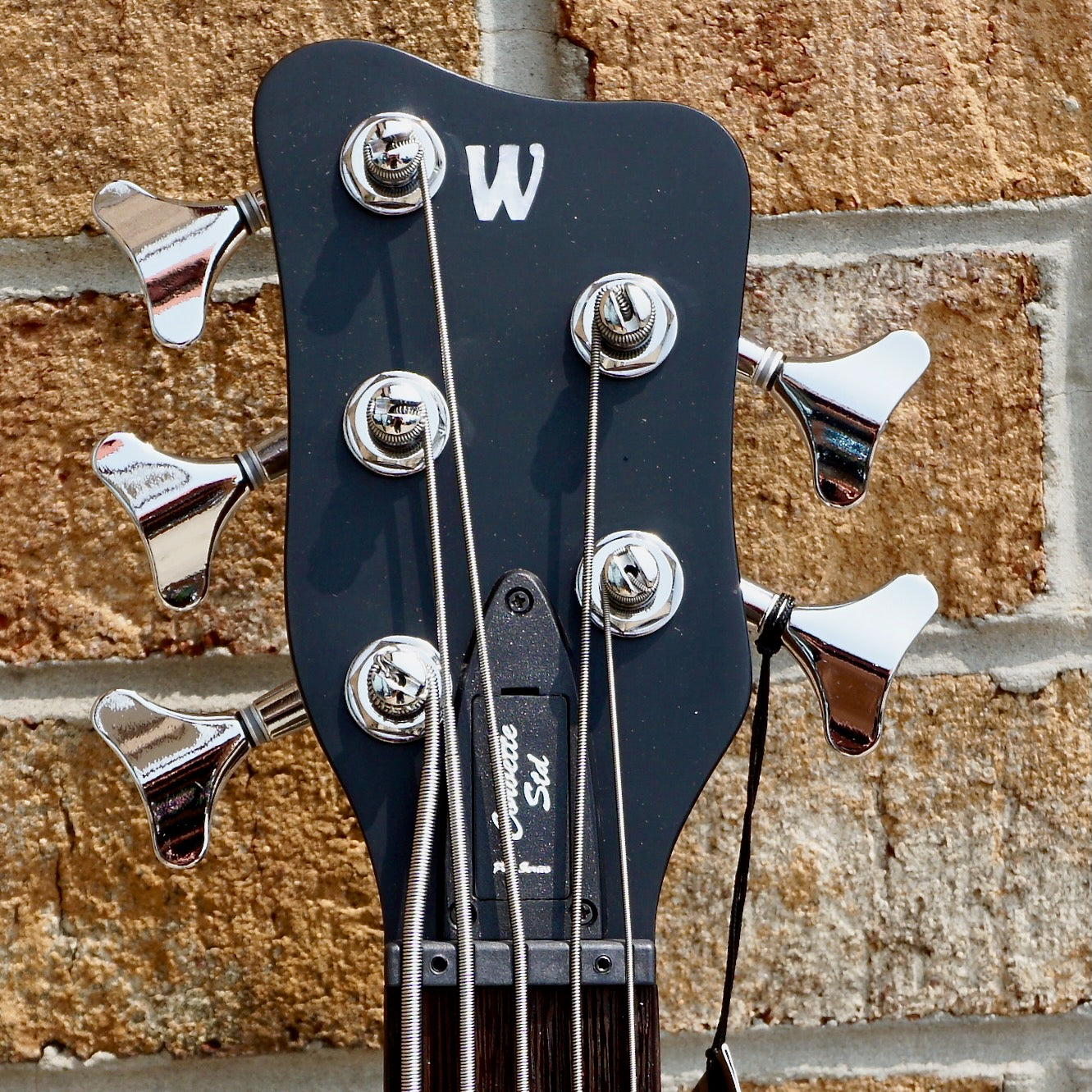 Warwick Pro Series Corvette Standard 5 String-Active-Nirvana Black Transparent Satin