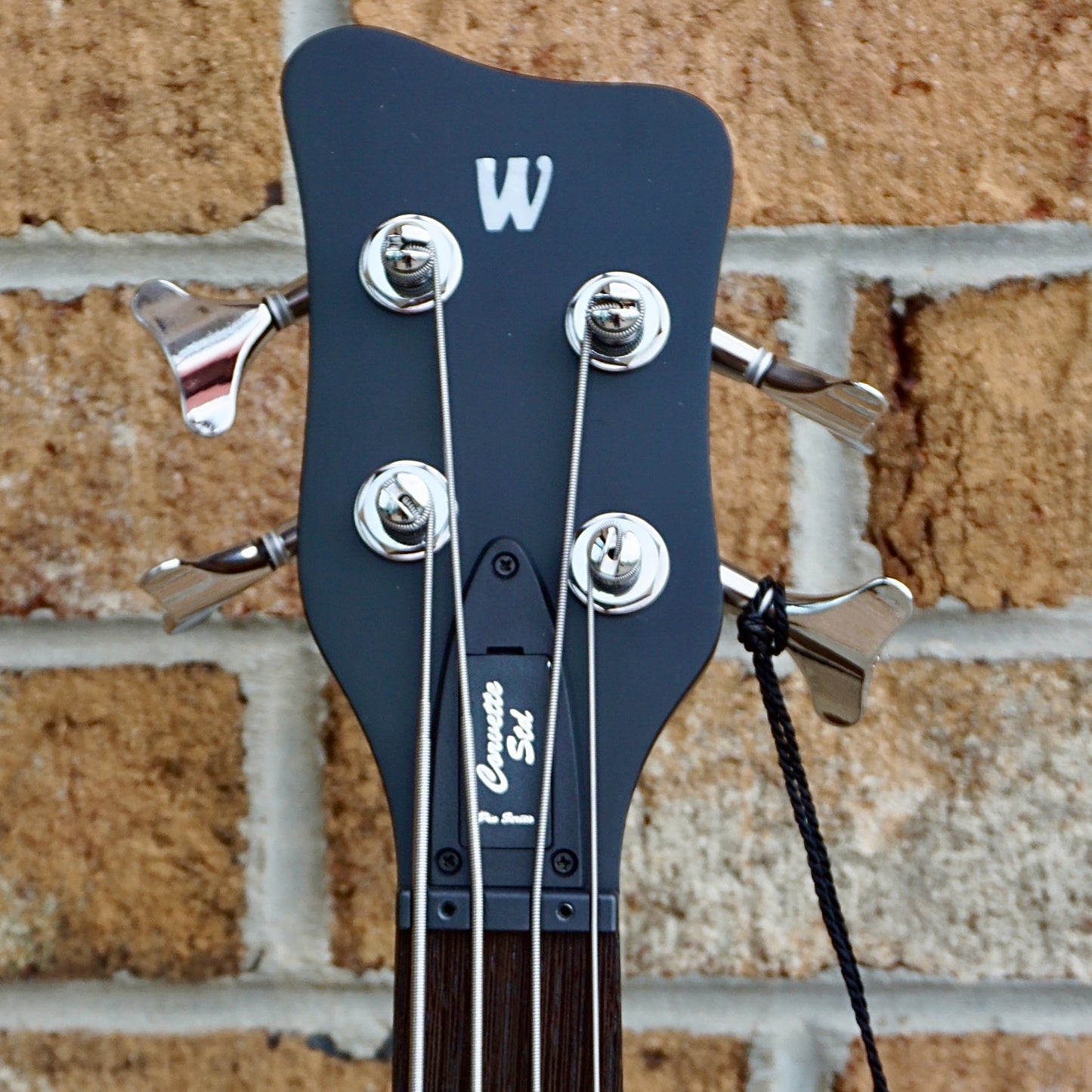 Warwick Pro Series Corvette Standard 4 String Bubinga Natural Transparent Satin