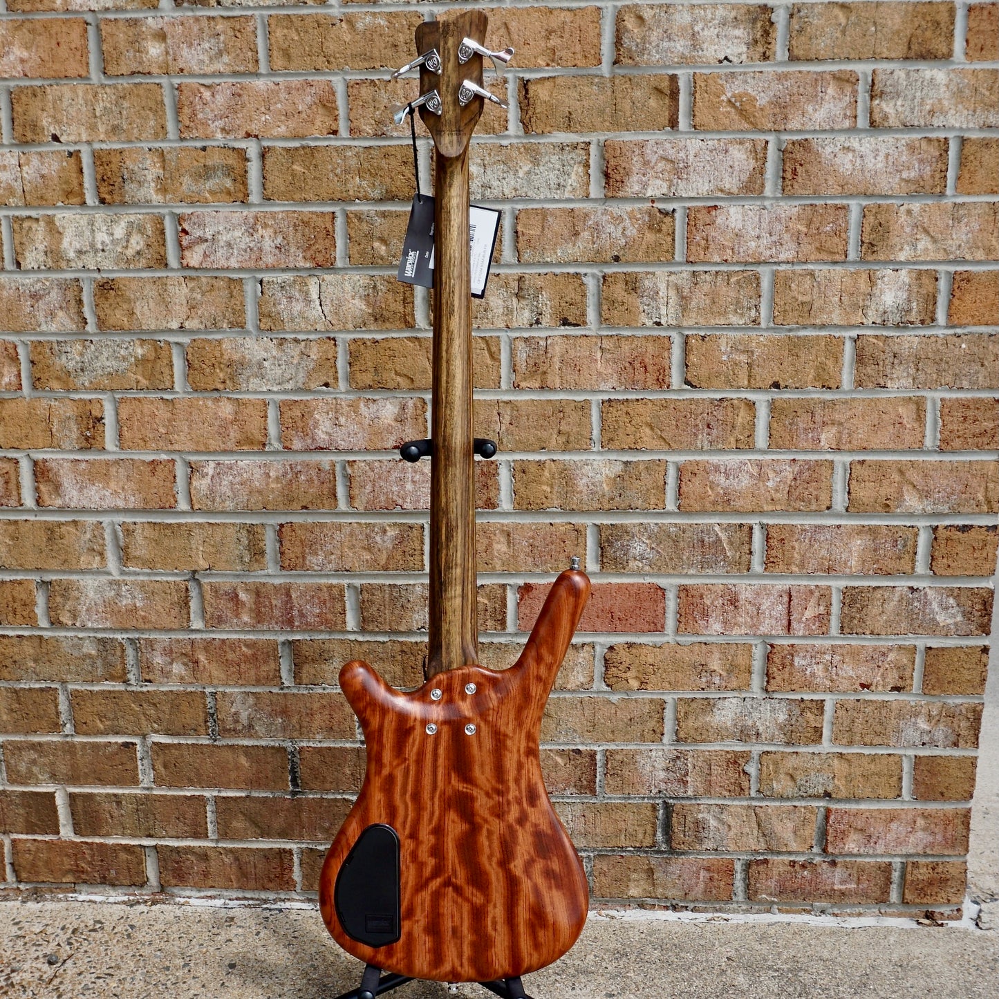 Warwick Pro Series Corvette Standard 4 String Bubinga Natural Transparent Satin