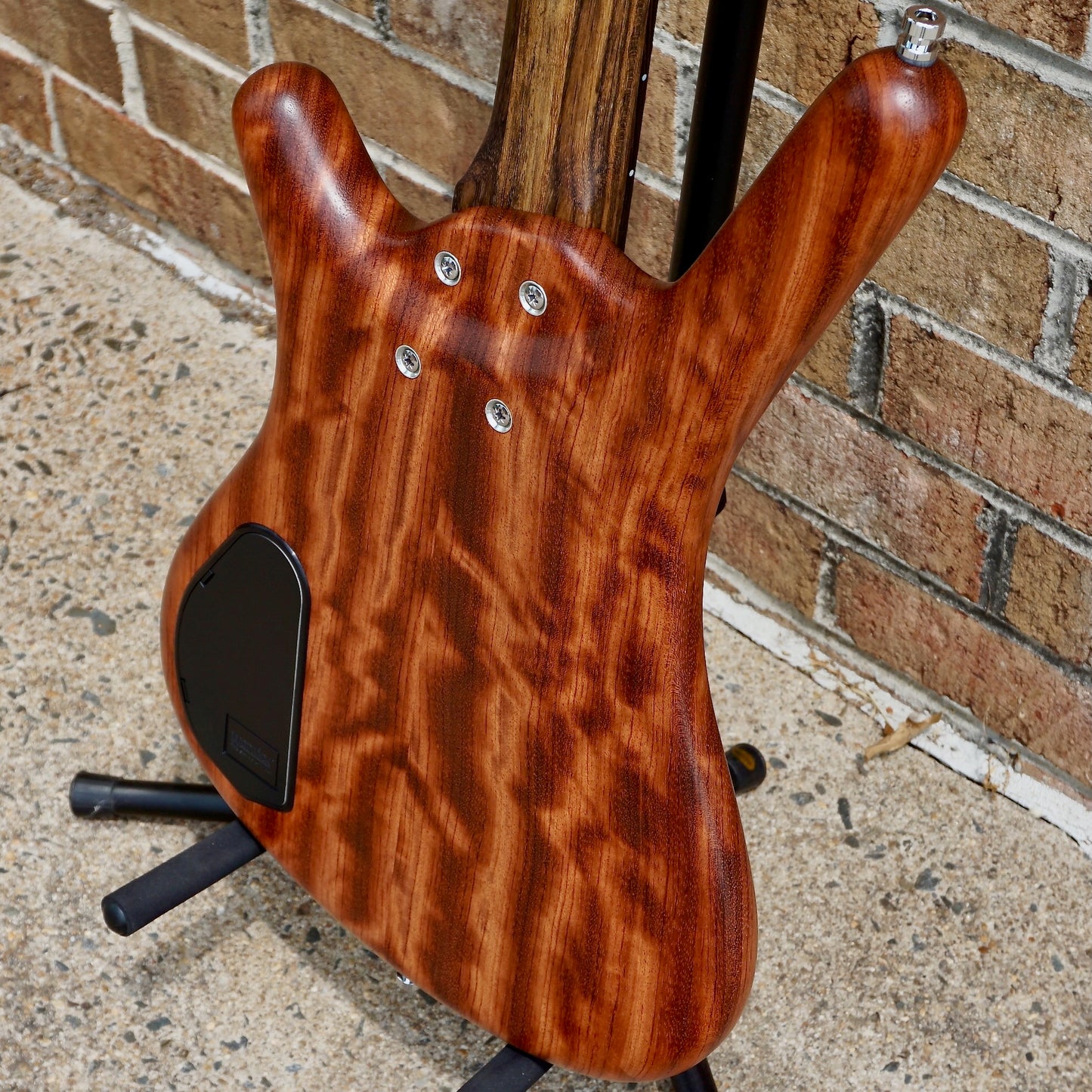 Warwick Pro Series Corvette Standard 4 String Bubinga Natural Transparent Satin