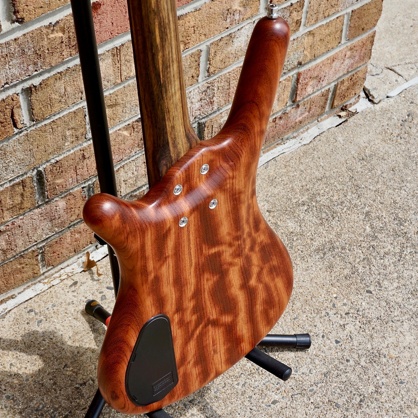 Warwick Pro Series Corvette Standard 4 String Bubinga Natural Transparent Satin