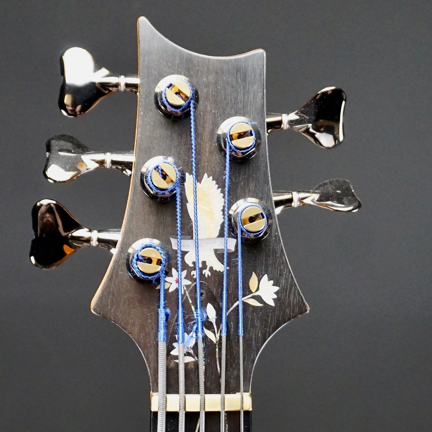 PRS NOS 2017 Namm Show Private Stock Gary Grainger 5 String Fretless Bass Dragons Breath Glow