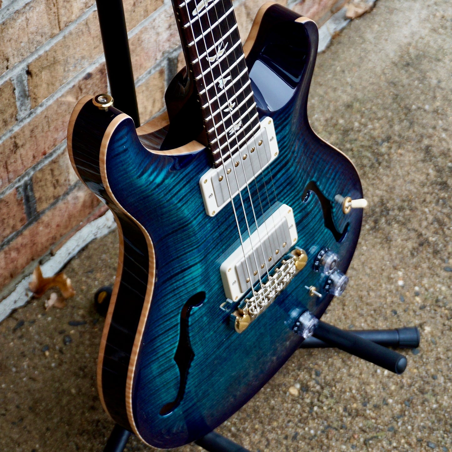 PRS Hollowbody II Piezo 10 Top Cobalt Blue
