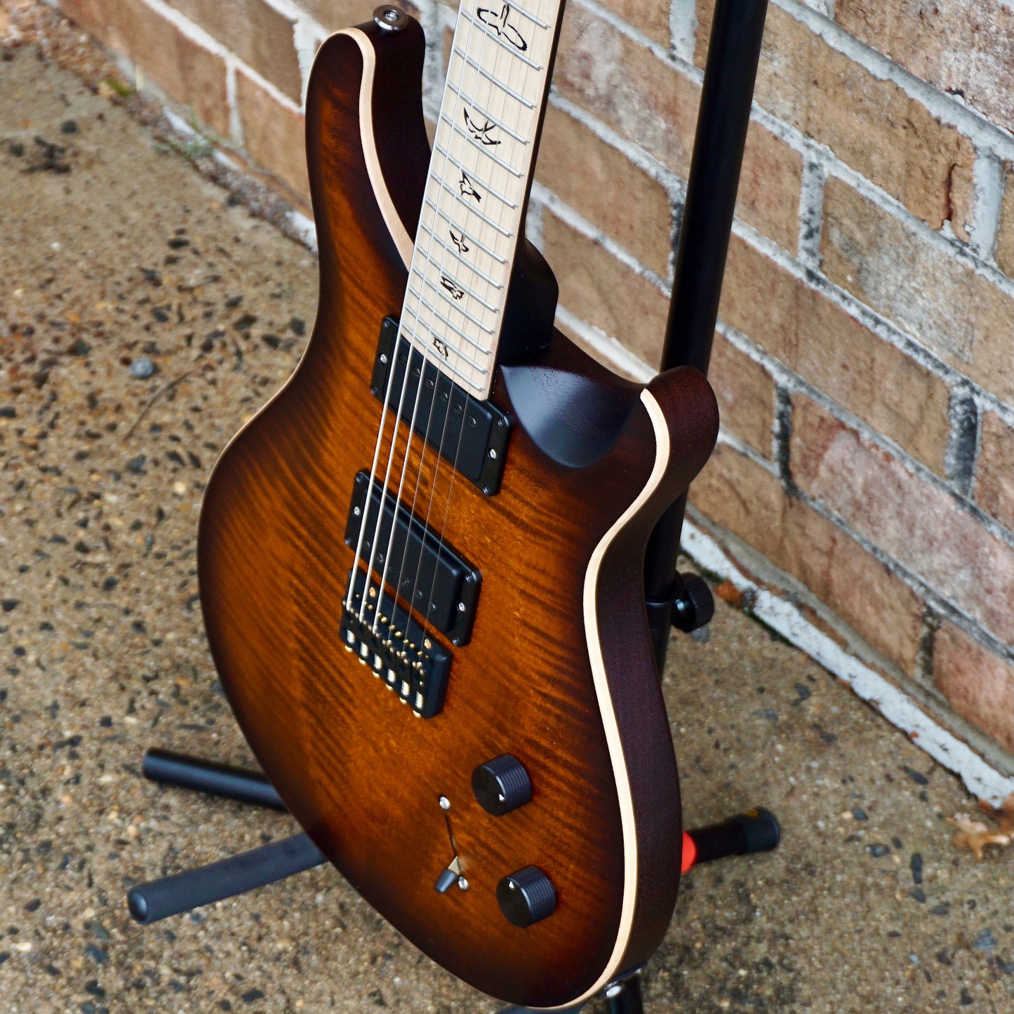 PRS DW CE Hardtail Limited Edition Burnt Amber Smokeburst