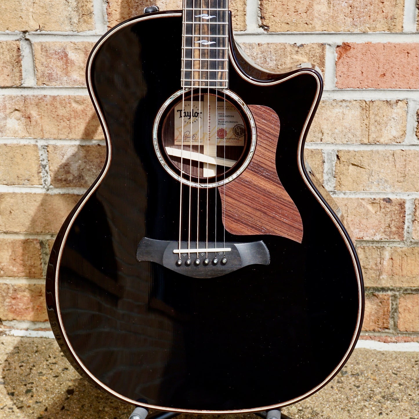Taylor Builder's Edition 814ce Black Top