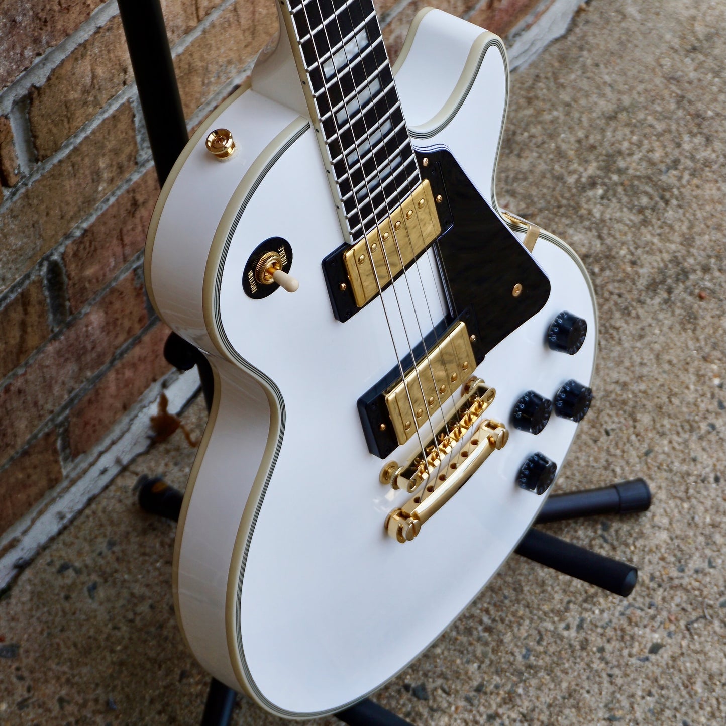 Epiphone Les Paul Custom Alpine White