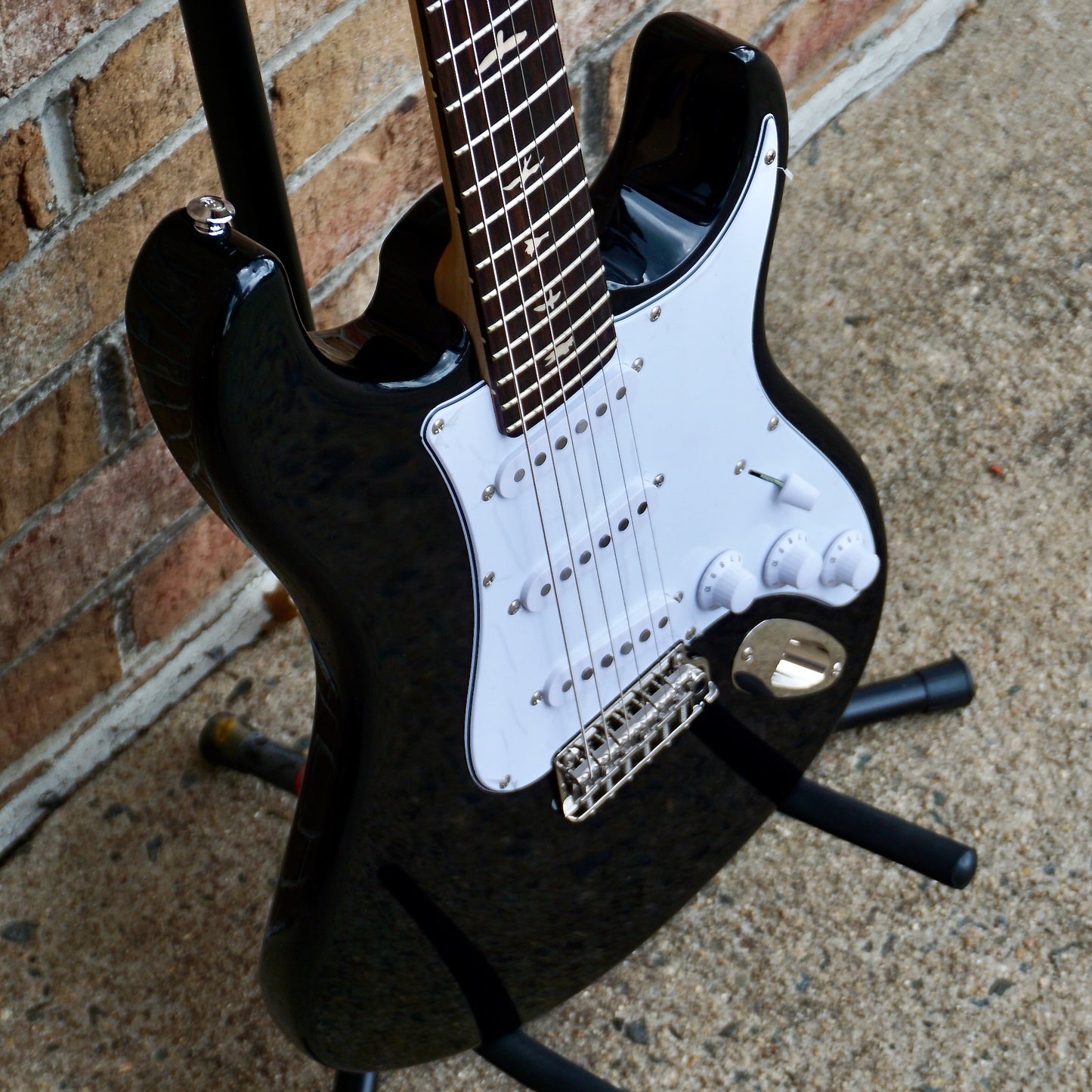PRS SE Silver Sky Rosewood Piano Black