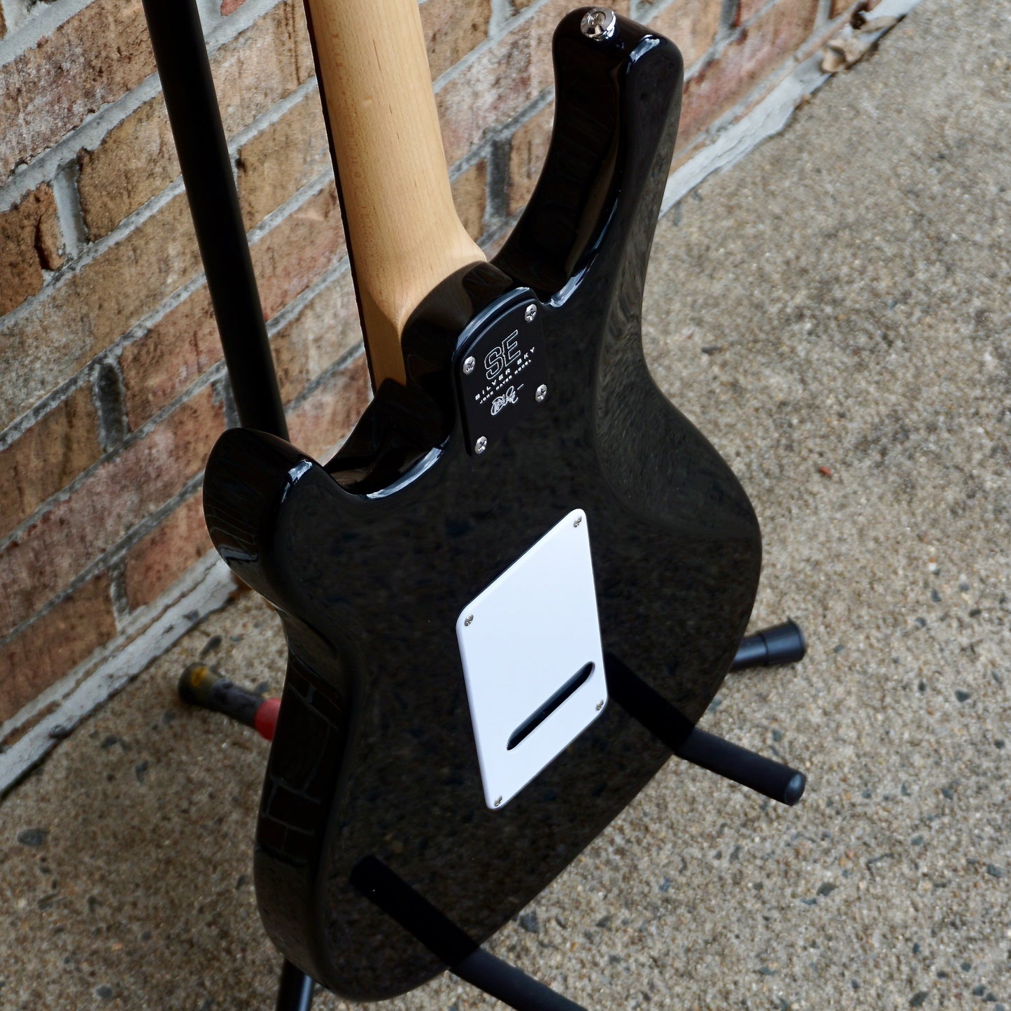 PRS SE Silver Sky Rosewood Piano Black