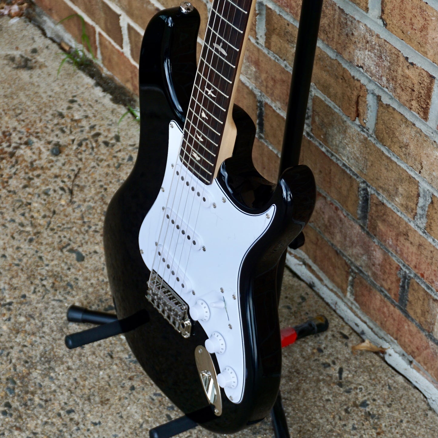 PRS SE Silver Sky Rosewood Piano Black