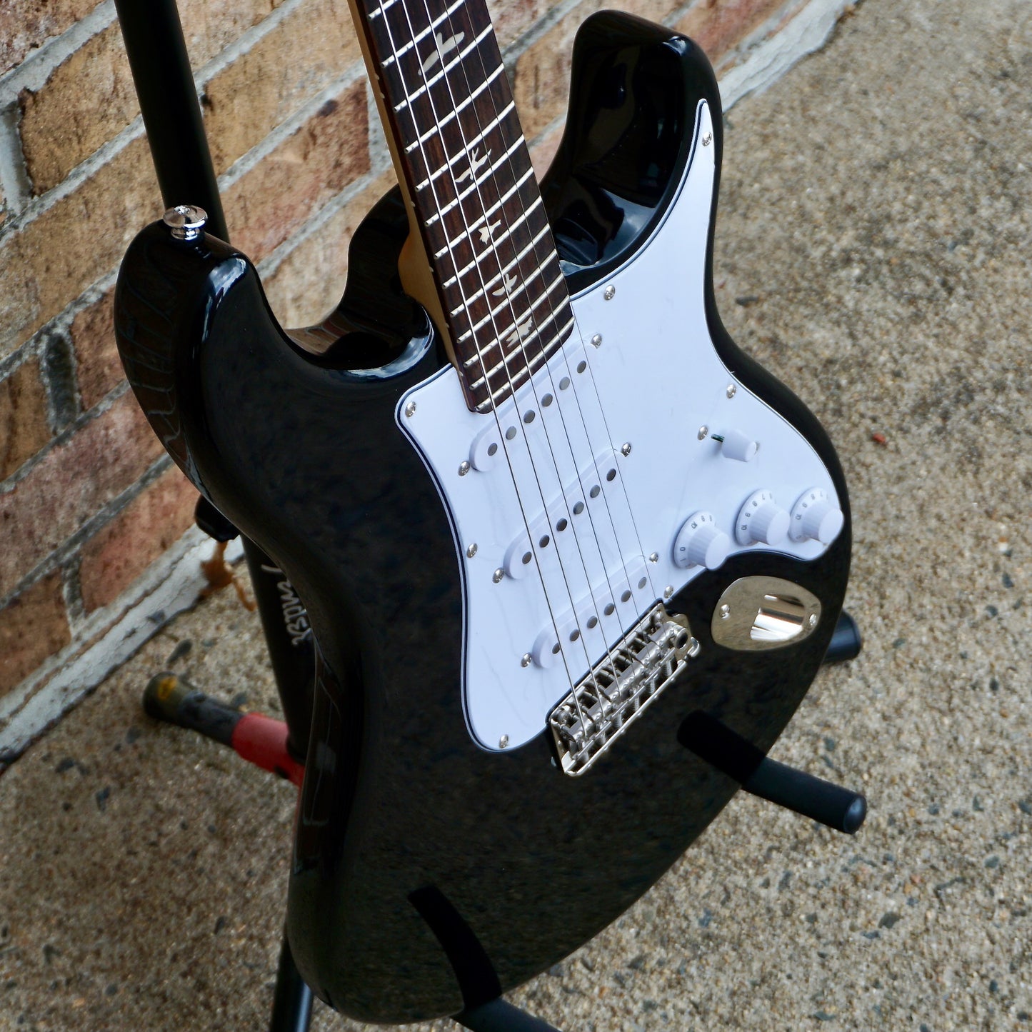 PRS SE Silver Sky Rosewood Piano Black