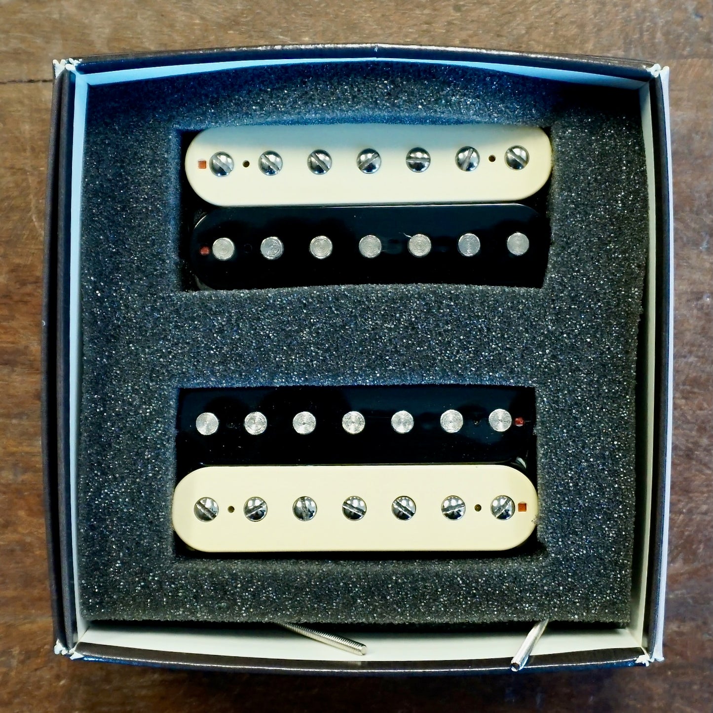 Bare Knuckle Brute Force 7 String Humbucker Set Zebra
