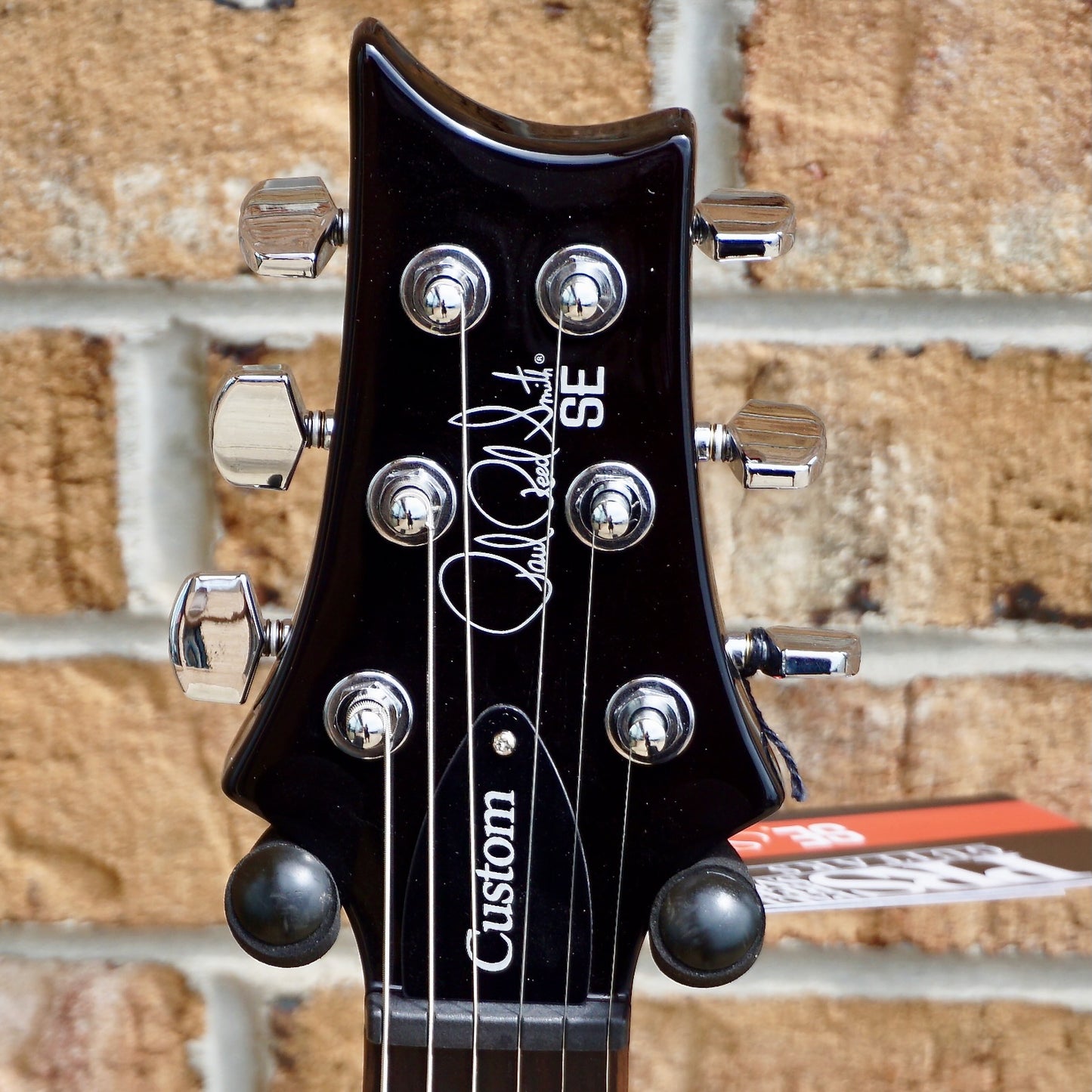 PRS SE Custom 22 Semi-Hollow Black Gold Burst