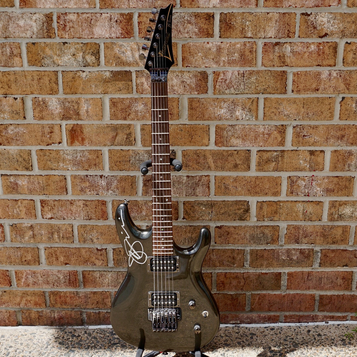 Ibanez Prestige J Craft HH JS1000 Black Pearl SIGNED