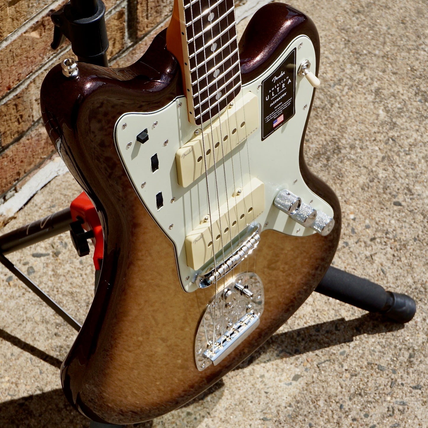 Fender American Ultra Jazzmaster Rosewood Fingerboard Mocha Burst