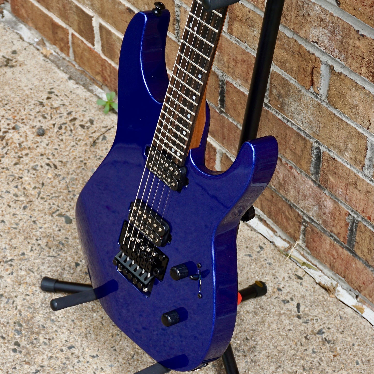 Jackson American Series Virtuoso Streaked Ebony Fingerboard Mystic Blue