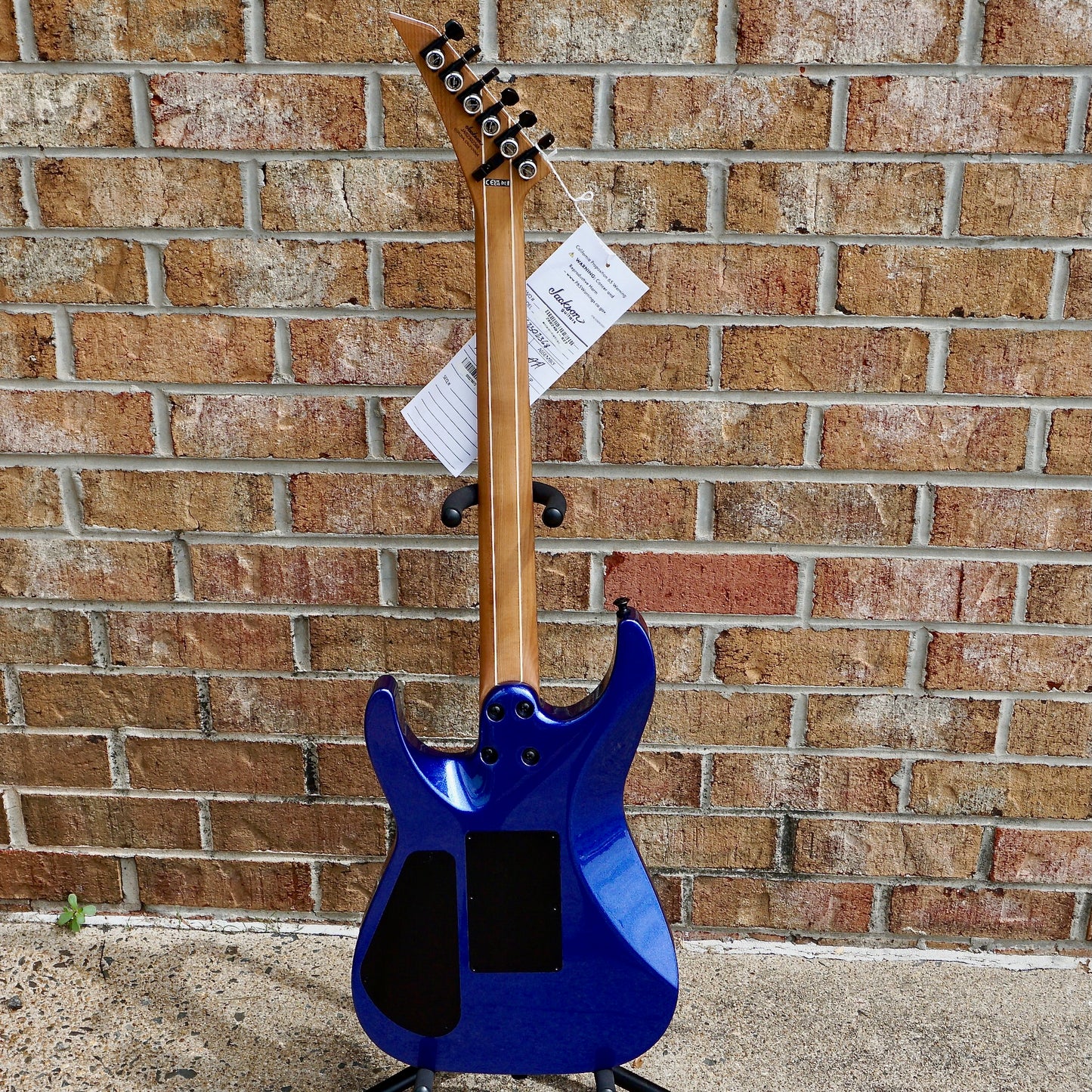 Jackson American Series Virtuoso Streaked Ebony Fingerboard Mystic Blue