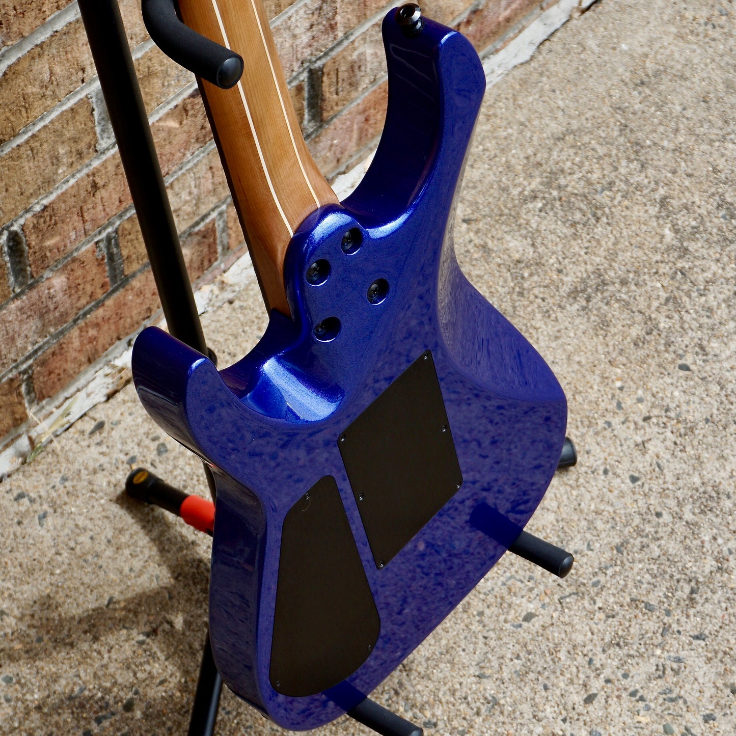 Jackson American Series Virtuoso Streaked Ebony Fingerboard Mystic Blue